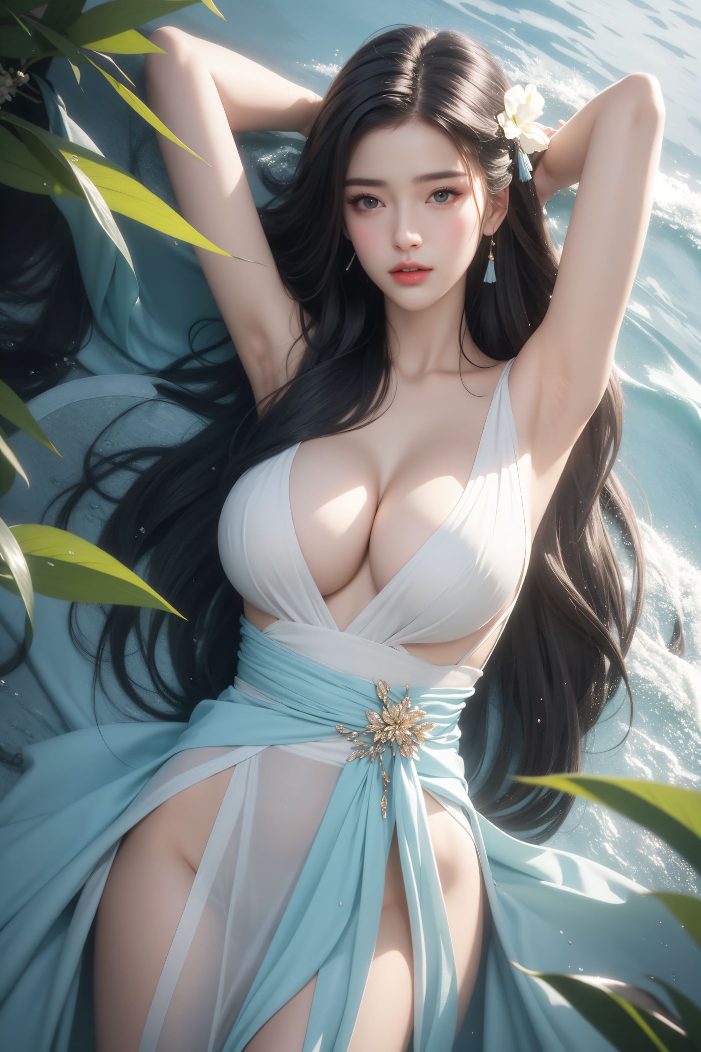 图片[45]-AI绘画 484 仙女出浴[54P] – 速更版-美库