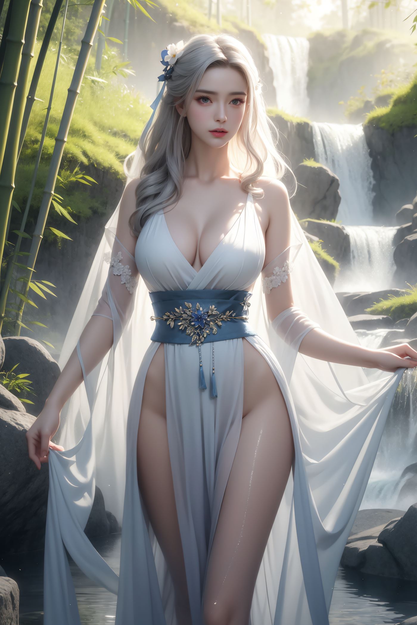 图片[53]-AI绘画 484 仙女出浴[54P] – 速更版-美库