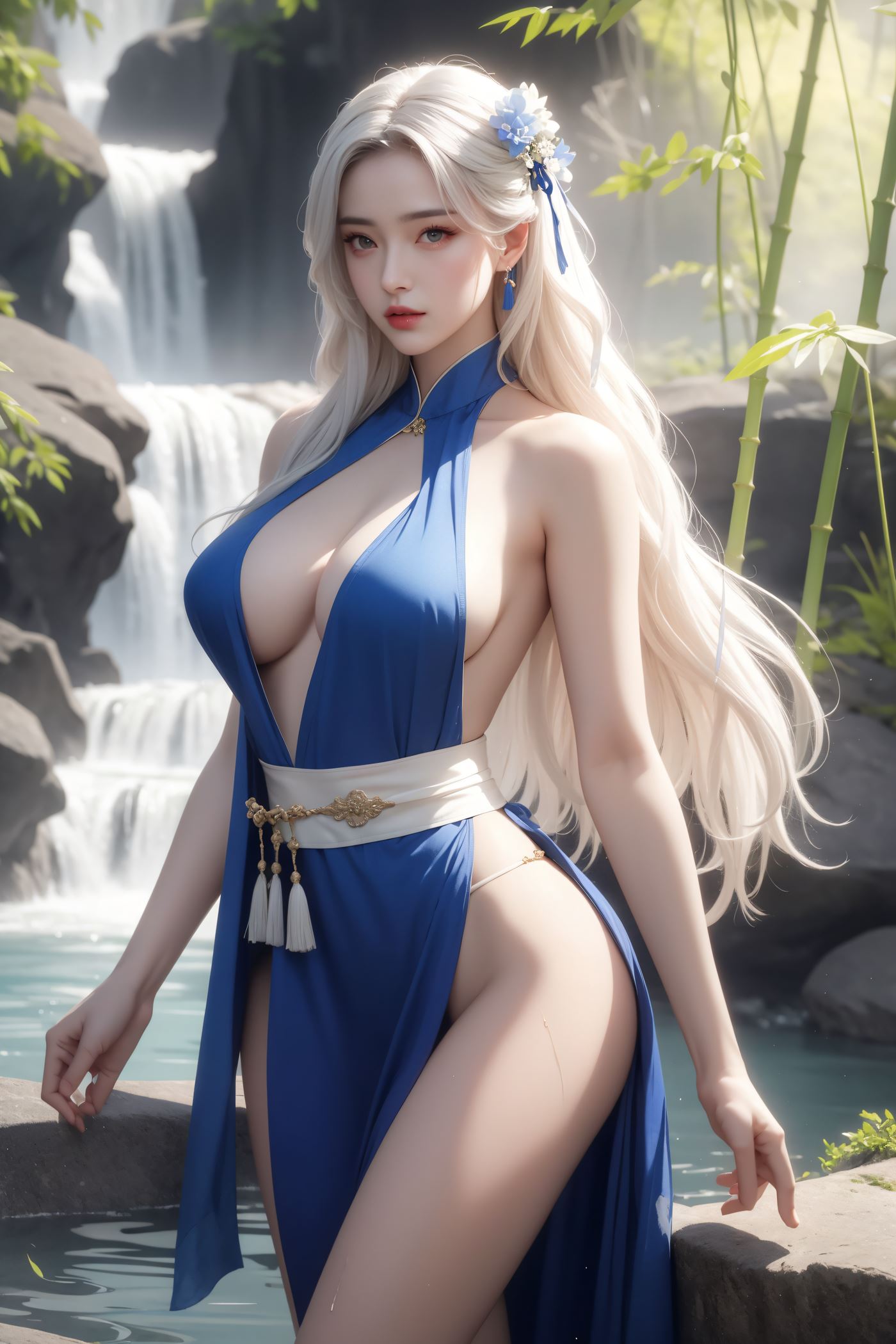 图片[55]-AI绘画 484 仙女出浴[54P] – 速更版-美库