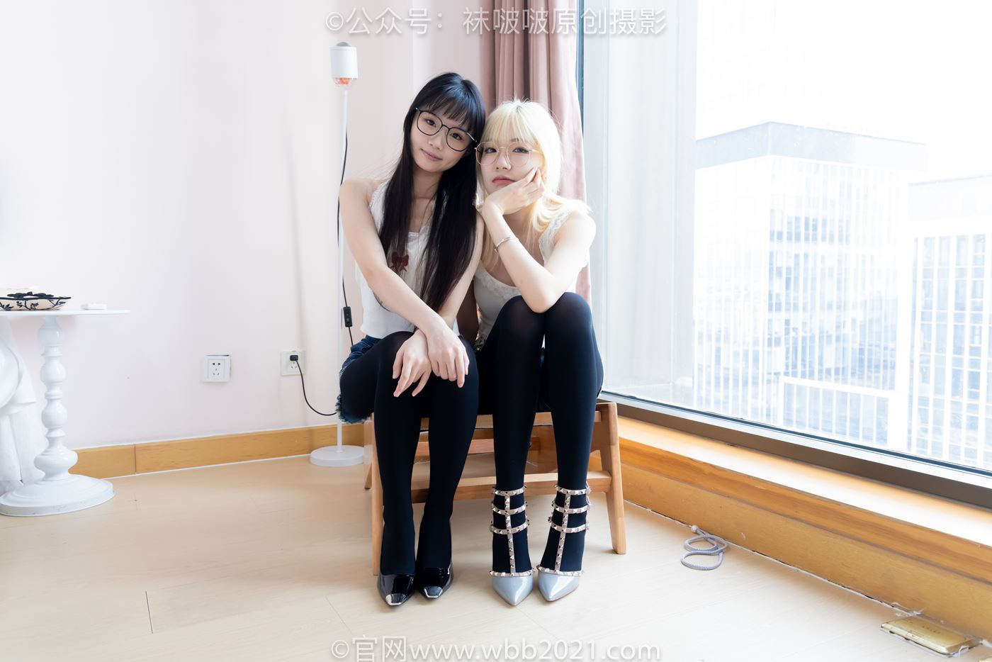 图片[29]-[BoBoSocks袜啵啵]NO.498 小甜豆&甜甜圈-两双高跟鞋、两双板鞋、厚黑丝、厚橘丝、厚紫丝[84P] – 速更版-美库