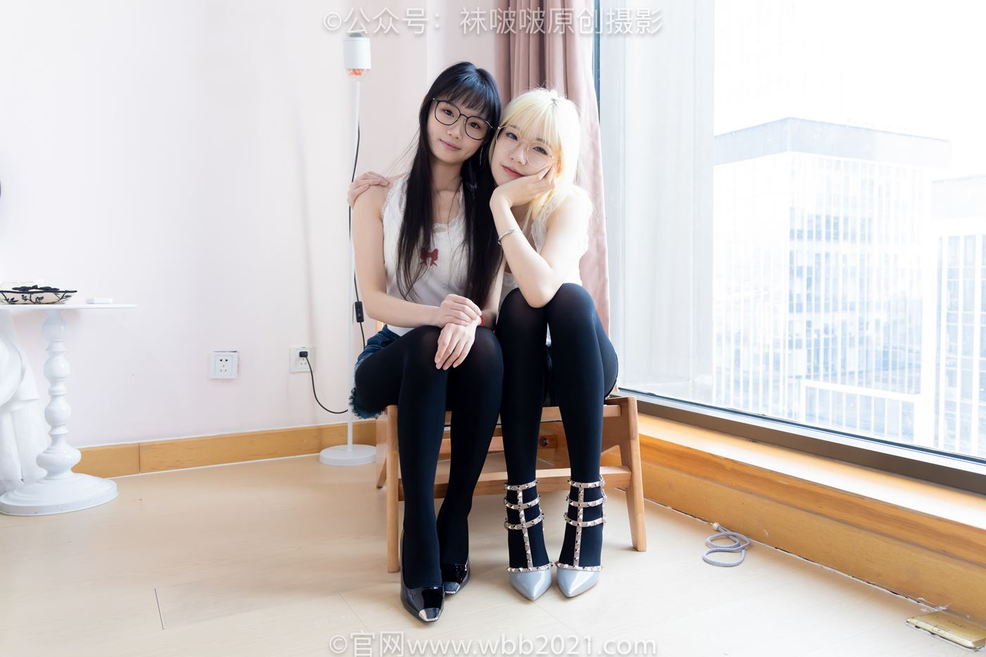 图片[30]-[BoBoSocks袜啵啵]NO.498 小甜豆&甜甜圈-两双高跟鞋、两双板鞋、厚黑丝、厚橘丝、厚紫丝[84P] – 速更版-美库