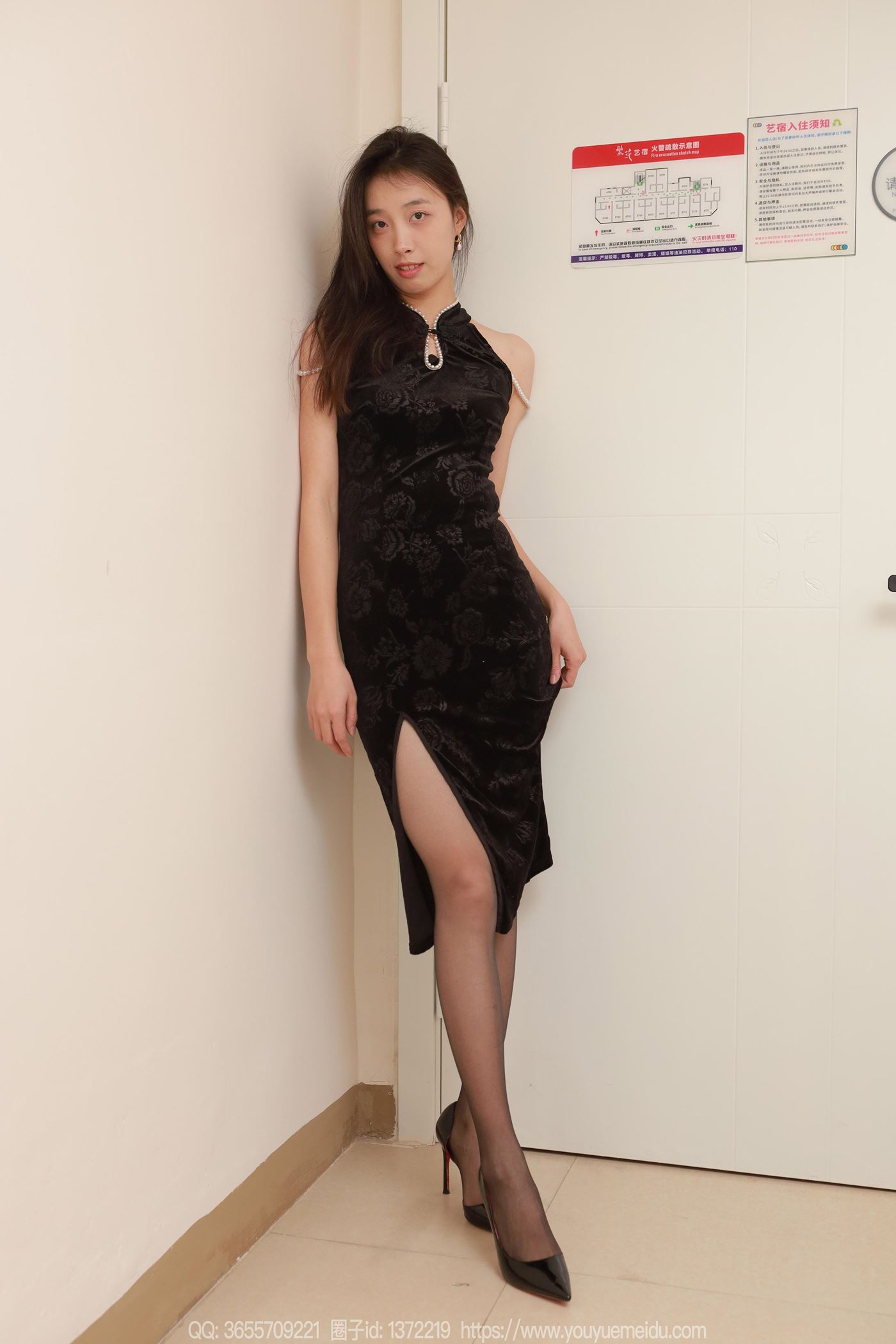 图片[75]-[IESS异思趣向] 2025.01.13 丝享家1949：小九《黑丝旗袍》[89P] – 速更版-美库