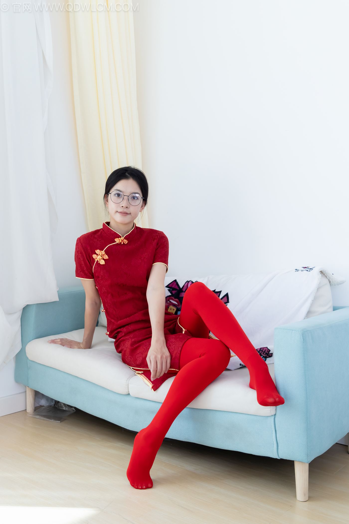 图片[97]-物恋传媒 NO.2236 茯苓-红色低跟鞋、厚款红色丝、皮筋绑脚老头乐挠脚剧情[96P] – 速更版-美库