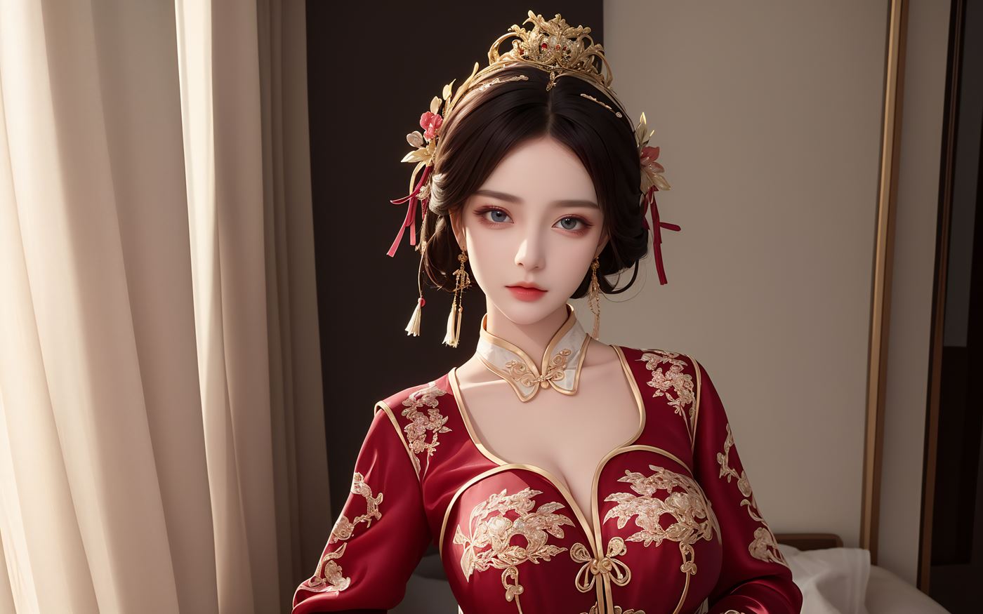 图片[12]-AI绘画 486 新娘姐妹花[46P] – 速更版-美库