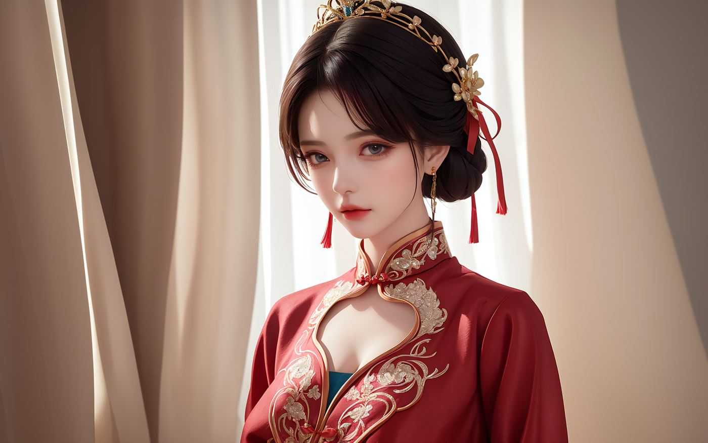 图片[14]-AI绘画 486 新娘姐妹花[46P] – 速更版-美库