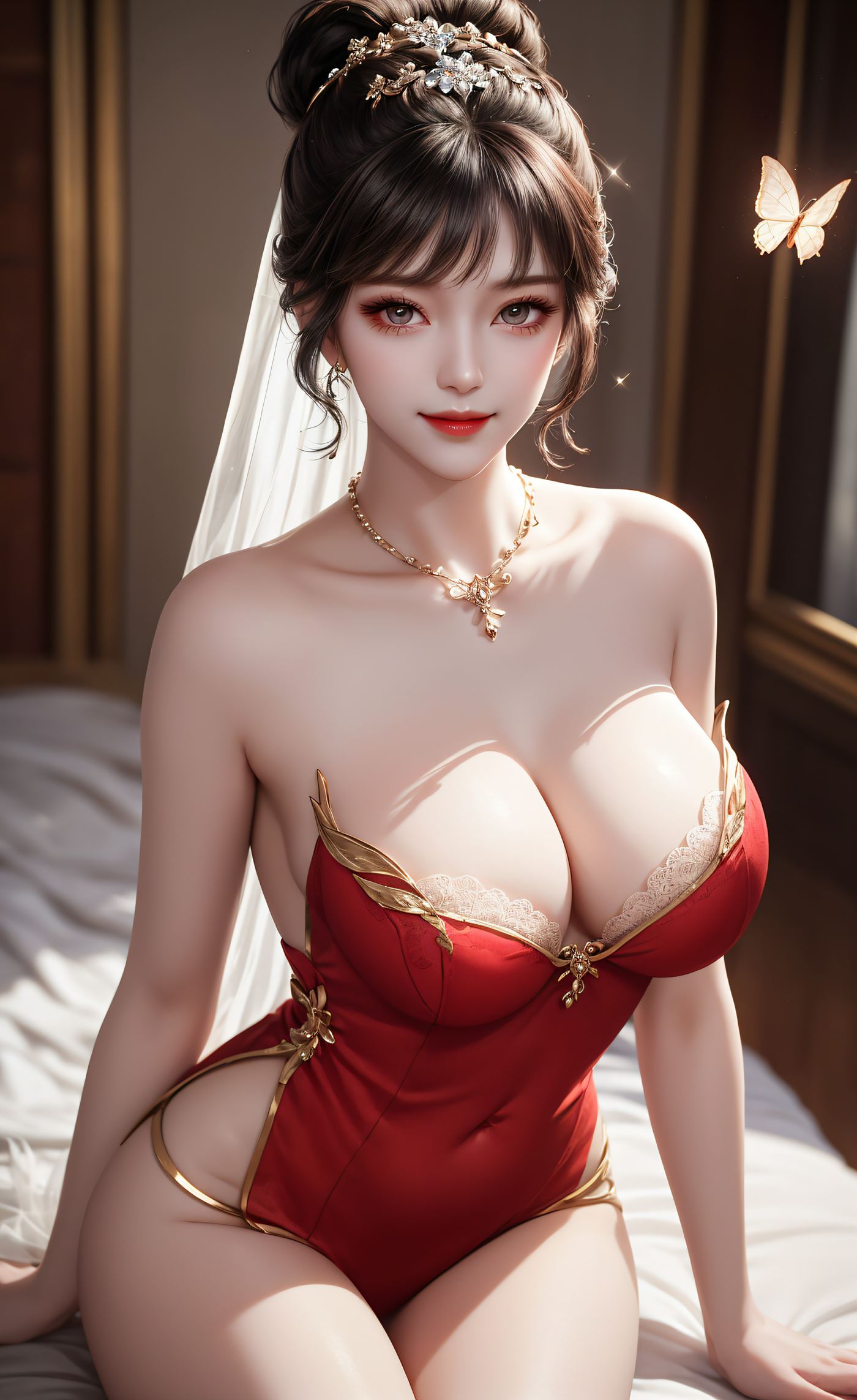 图片[10]-AI绘画 487 小舞蝴蝶[146P] – 速更版-美库