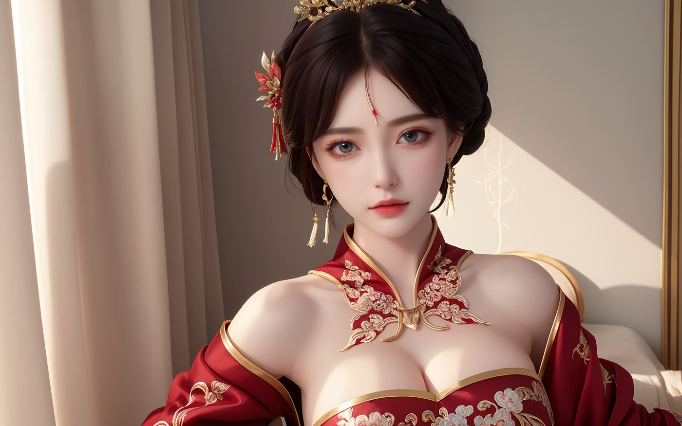 图片[27]-AI绘画 486 新娘姐妹花[46P] – 速更版-美库