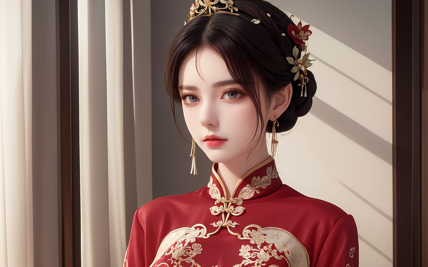 图片[31]-AI绘画 486 新娘姐妹花[46P] – 速更版-美库