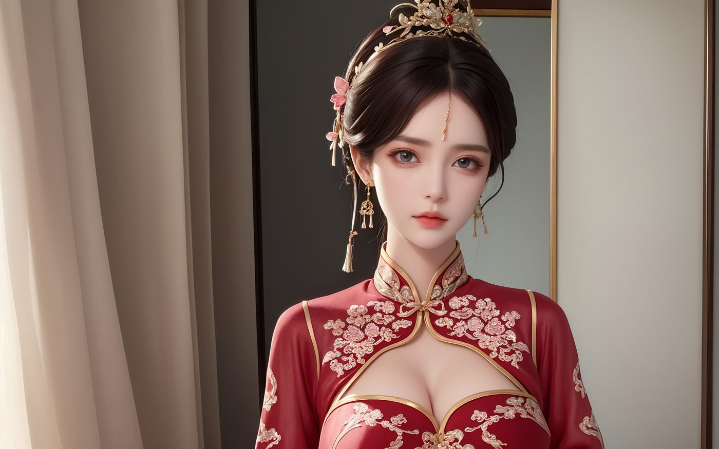 图片[32]-AI绘画 486 新娘姐妹花[46P] – 速更版-美库