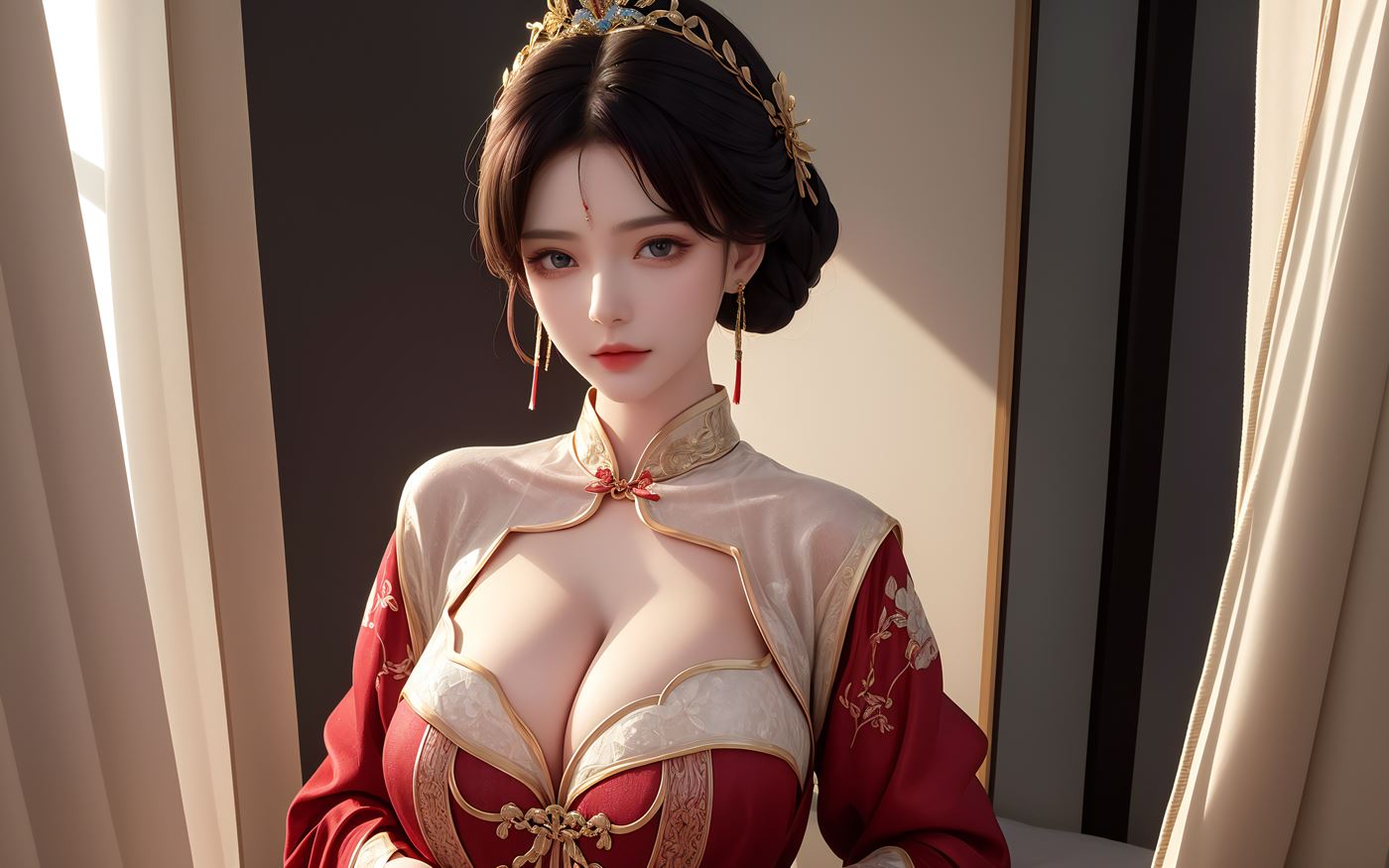 图片[34]-AI绘画 486 新娘姐妹花[46P] – 速更版-美库