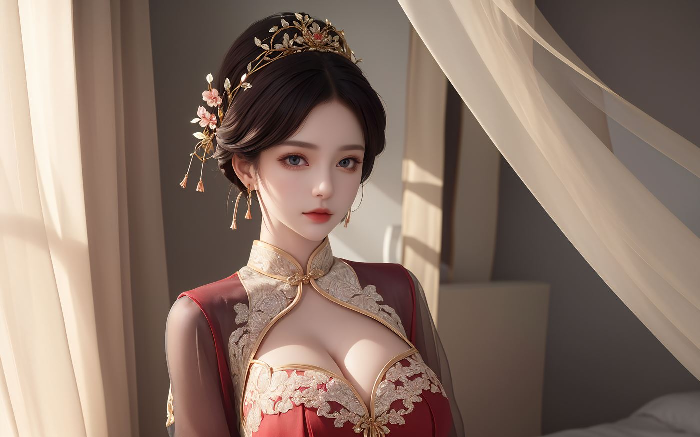 图片[43]-AI绘画 486 新娘姐妹花[46P] – 速更版-美库