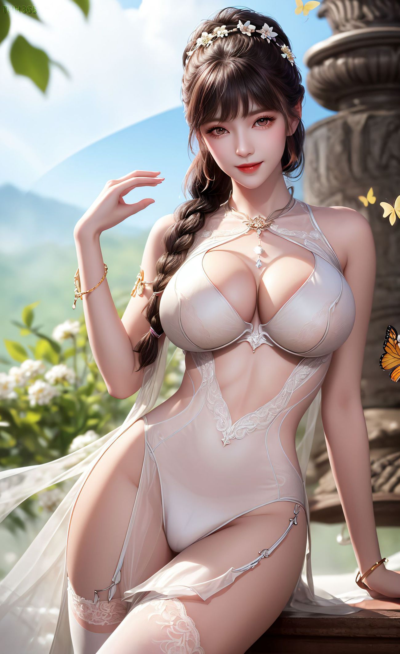 图片[65]-AI绘画 487 小舞蝴蝶[146P] – 速更版-美库