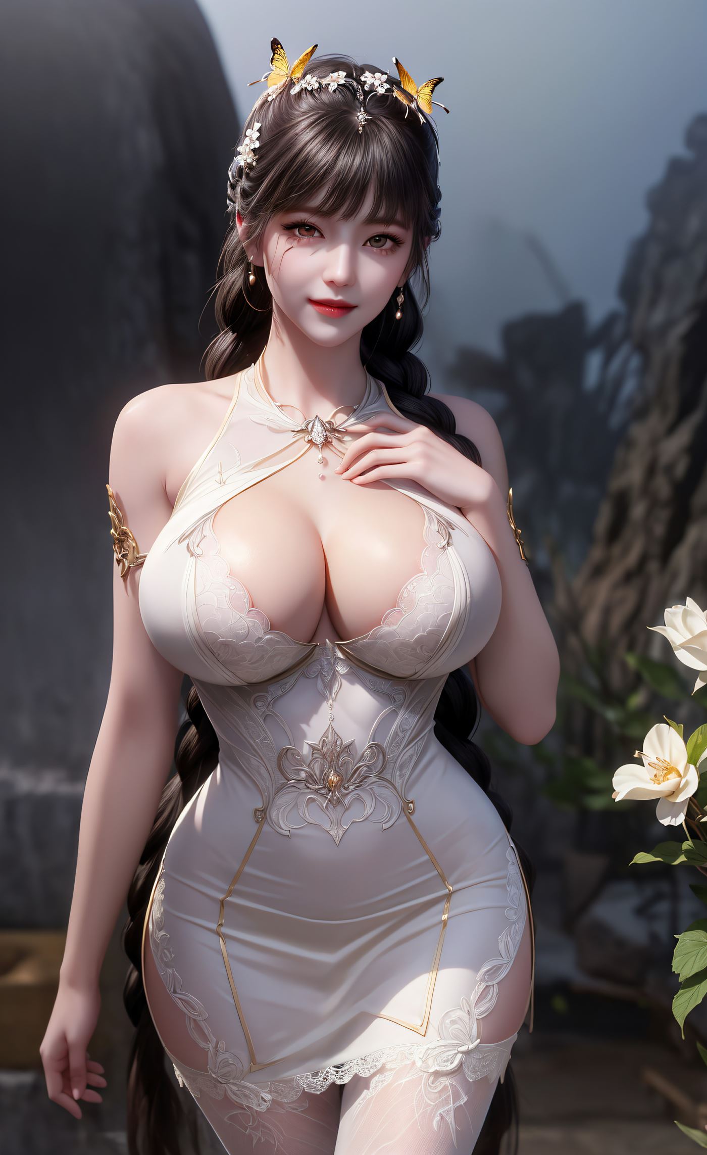 图片[73]-AI绘画 487 小舞蝴蝶[146P] – 速更版-美库