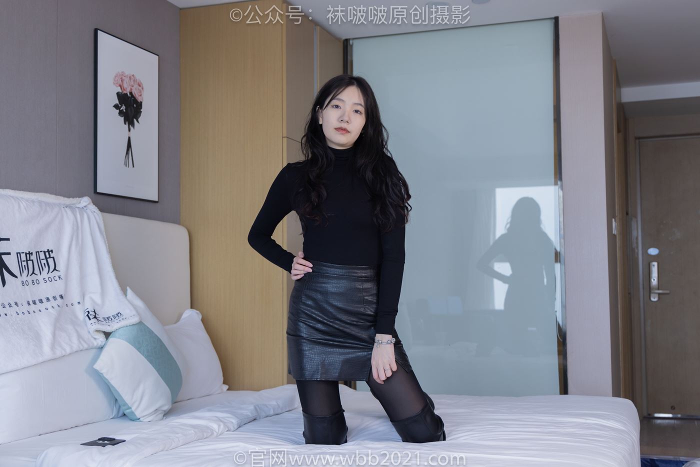 图片[41]-[BoBoSocks袜啵啵]NO.501 小甜豆 短靴、长靴、厚黑丝[99P] – 速更版-美库