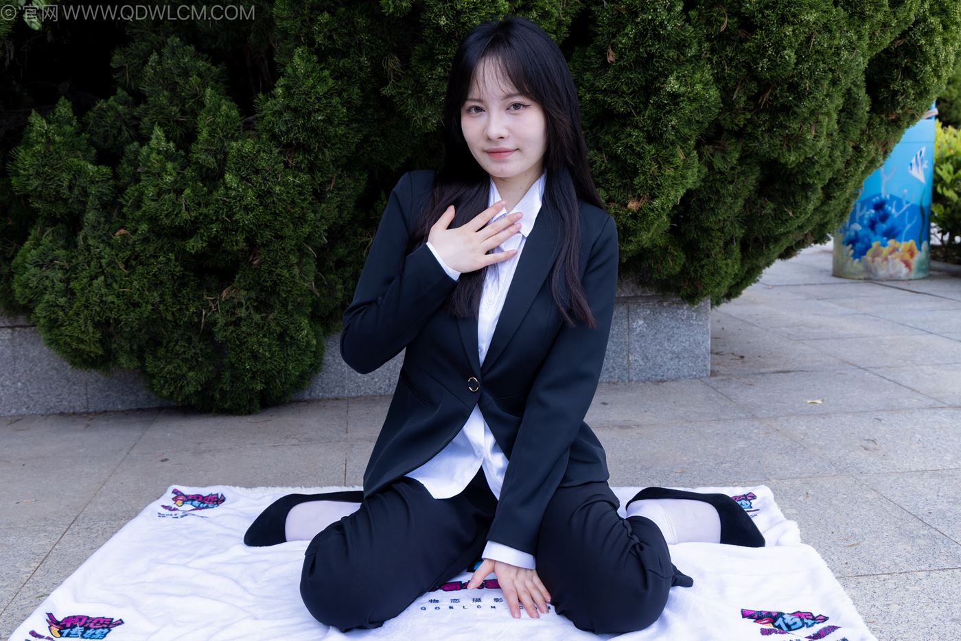 图片[129]-物恋传媒 NO.2238 小酒-高跟鞋、短白丝、ol制服户外[138P] – 速更版-美库