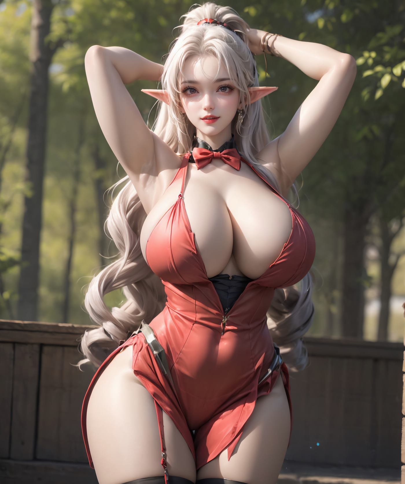 图片[11]-AI绘画 497 精灵女骑士[29P] – 速更版-美库