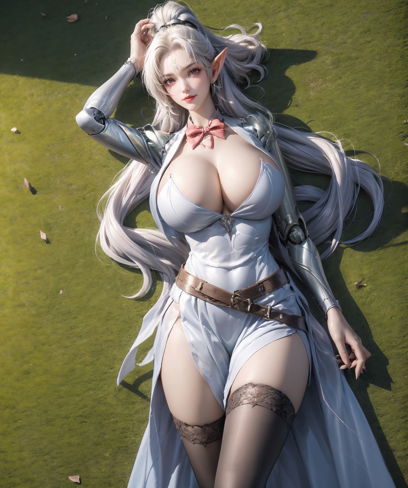 图片[22]-AI绘画 497 精灵女骑士[29P] – 速更版-美库