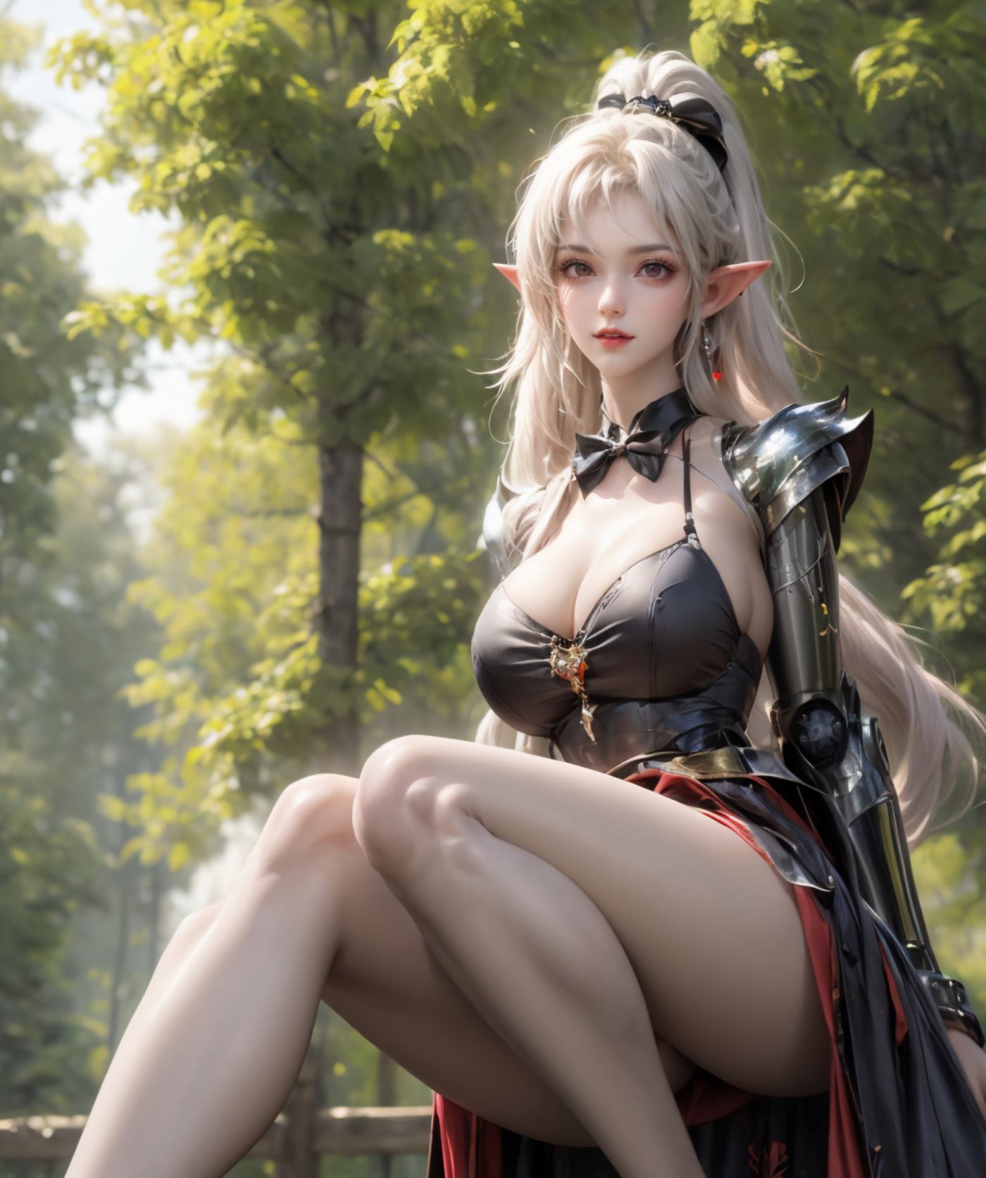 图片[25]-AI绘画 497 精灵女骑士[29P] – 速更版-美库