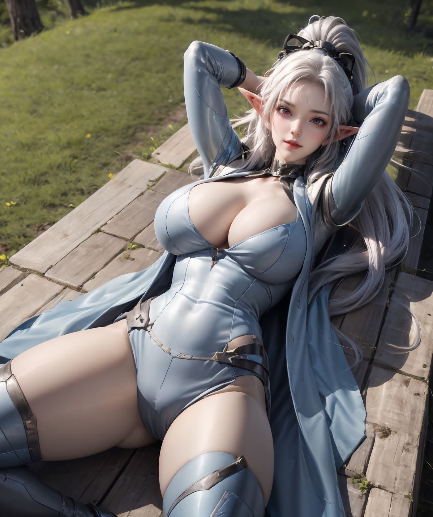 图片[28]-AI绘画 497 精灵女骑士[29P] – 速更版-美库