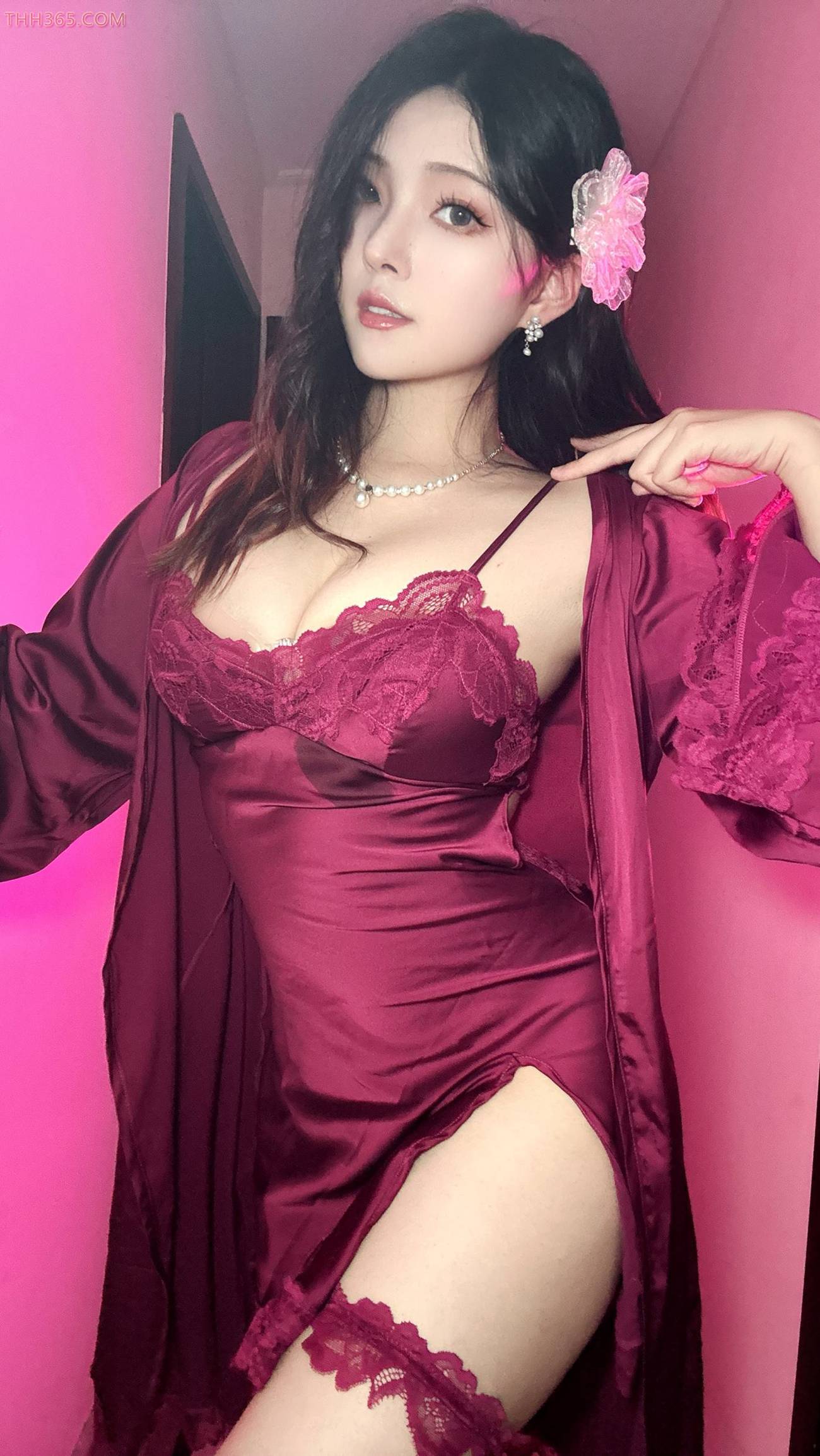 图片[23]-Natsuko夏夏子 – 紫罗兰[25P] – 速更版-美库