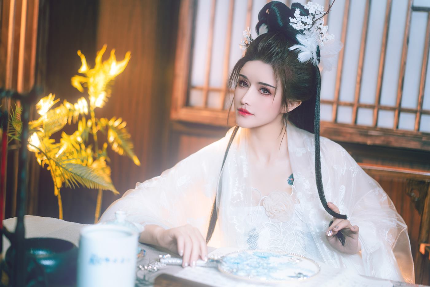 图片[22]-鹿八岁 NO.015 – 幽梦清韵[30P] – 速更版-美库