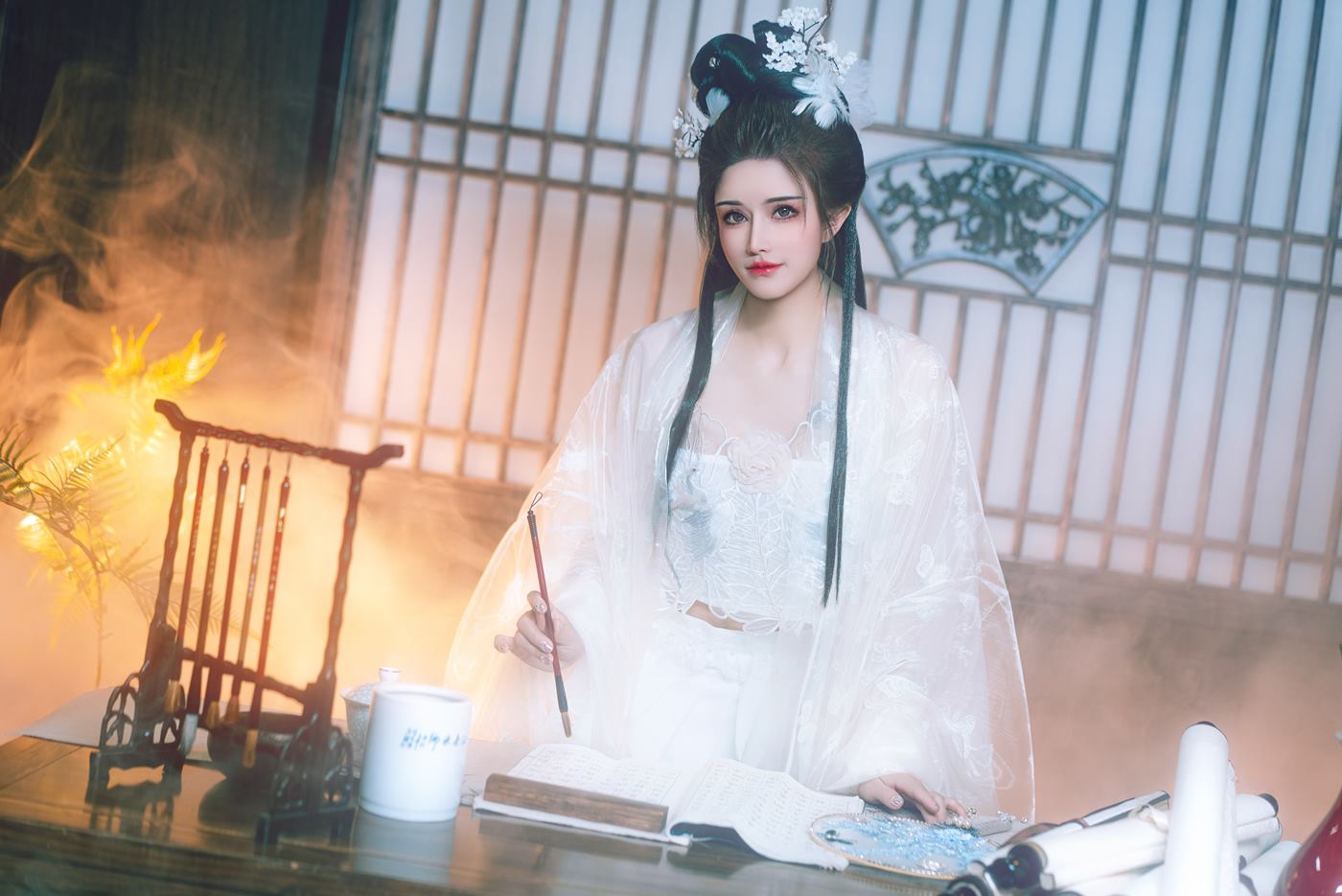 图片[23]-鹿八岁 NO.015 – 幽梦清韵[30P] – 速更版-美库