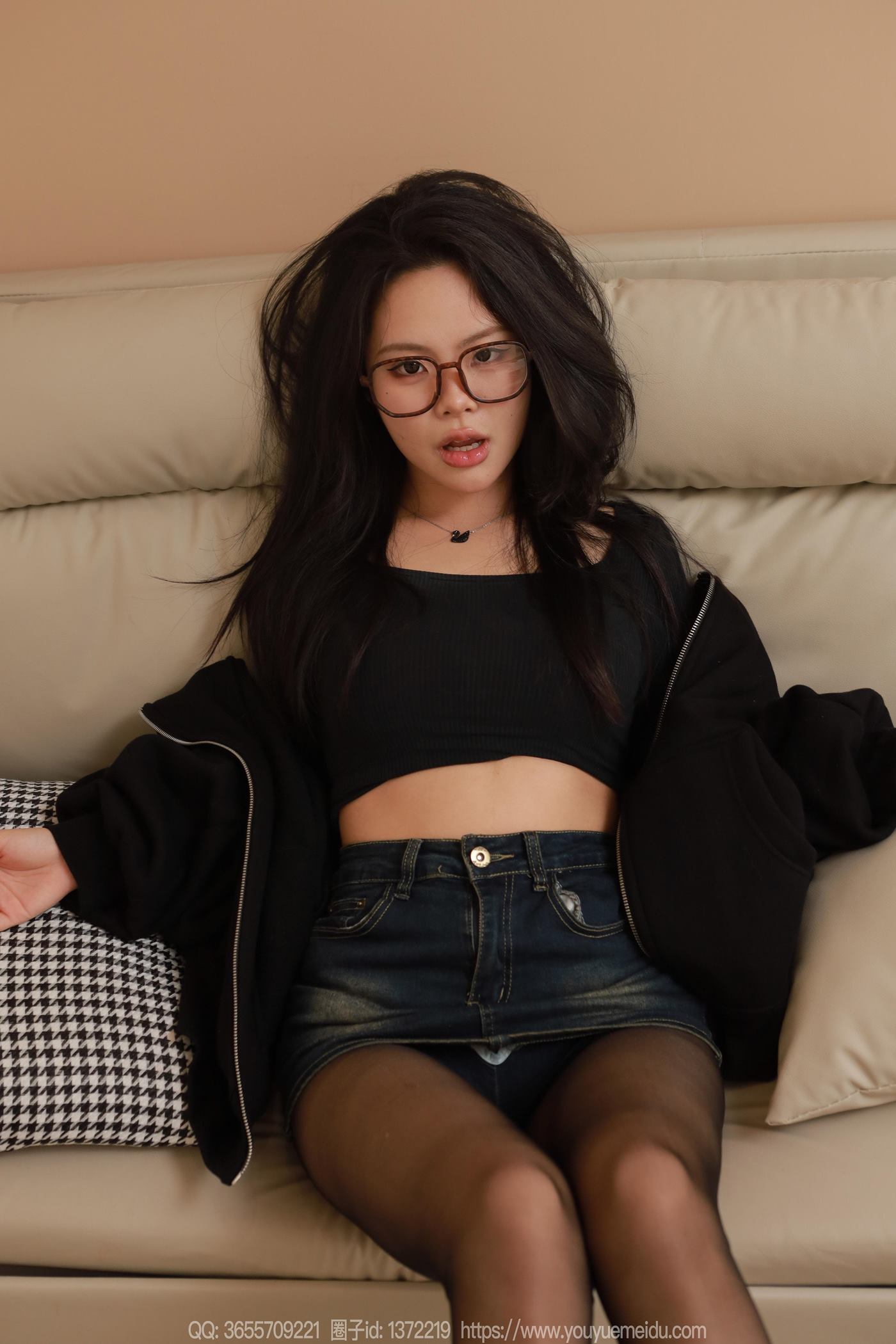 图片[56]-[IESS异思趣向] 2025.01.26 丝享家1960：兔兔《黑丝沙发》[88P] – 速更版-美库