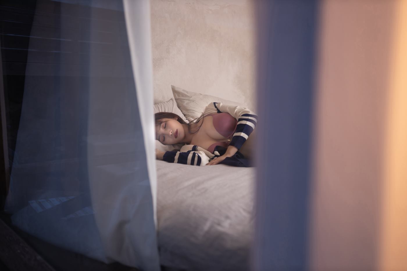 图片[35]-陆萱萱 – 入侵者尾随[38P] – 速更版-美库