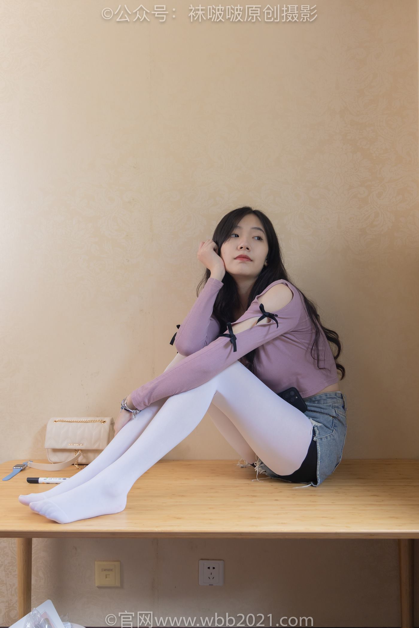 图片[40]-[BoBoSocks袜啵啵]NO.504 小甜豆-板鞋、厚白丝[100P] – 速更版-美库