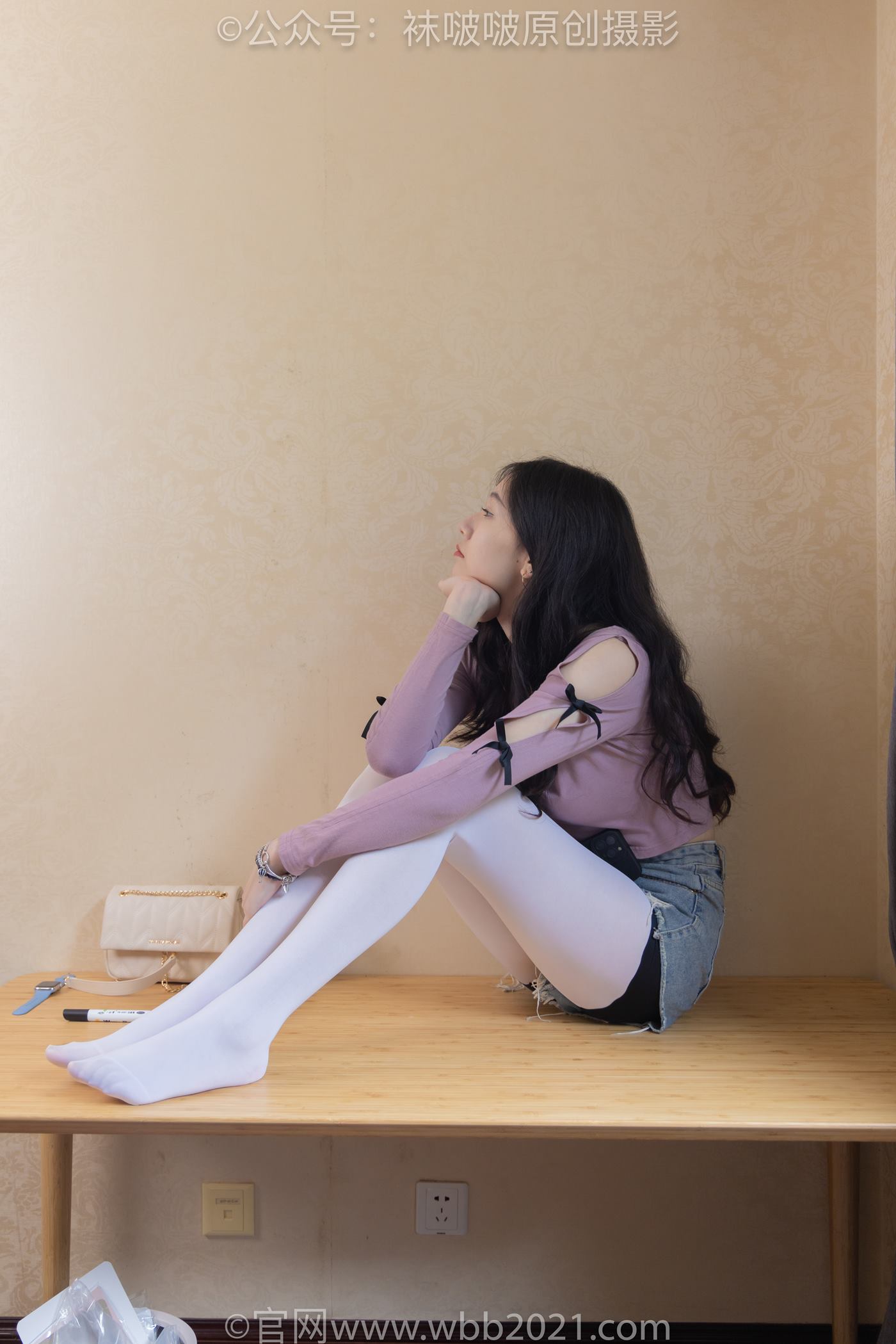 图片[41]-[BoBoSocks袜啵啵]NO.504 小甜豆-板鞋、厚白丝[100P] – 速更版-美库