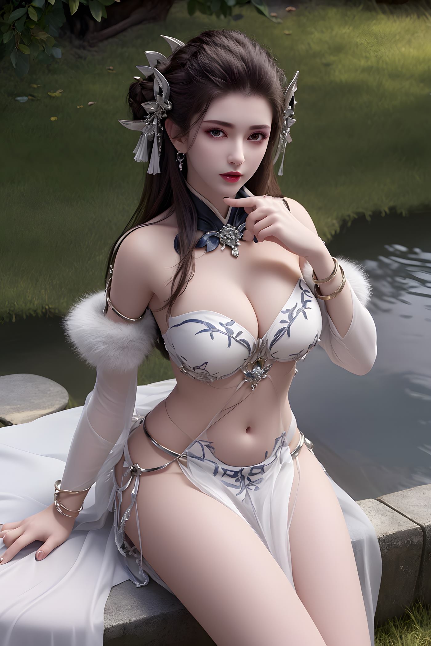 图片[44]-AI绘画 499 波赛西白亦君部分[46P] – 速更版-美库