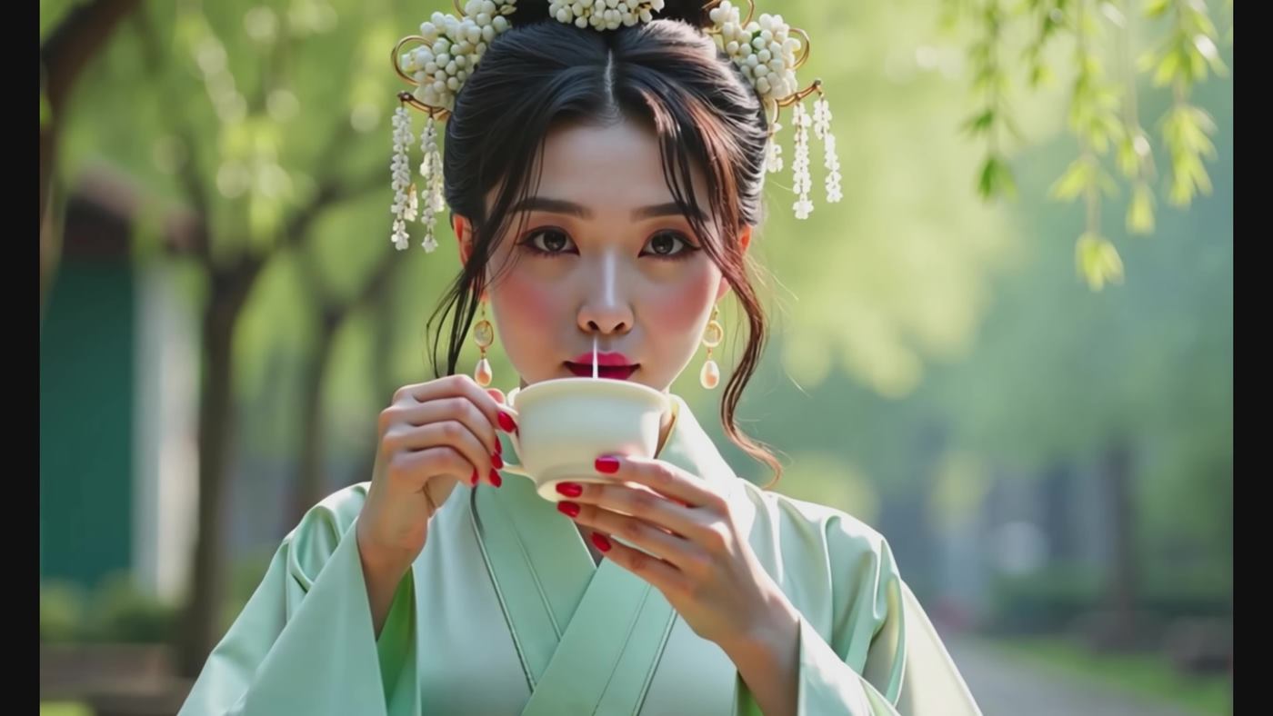 图片[12]-[AI Video]Golden Petals _ Eastern Beauty (AI Creation, 4k Version, No Ads)[20P] – 速更版-美库