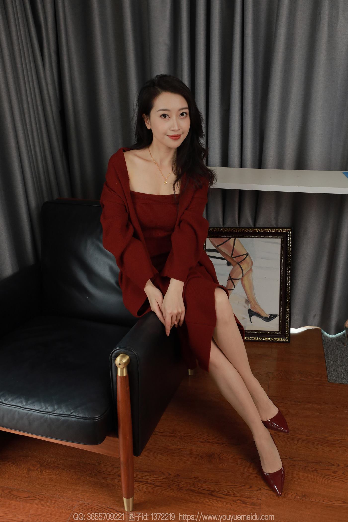 图片[33]-[IESS异思趣向] 2025.01.27 丝享家1961：小婕《红色针织裙（上）》[88P] – 速更版-美库