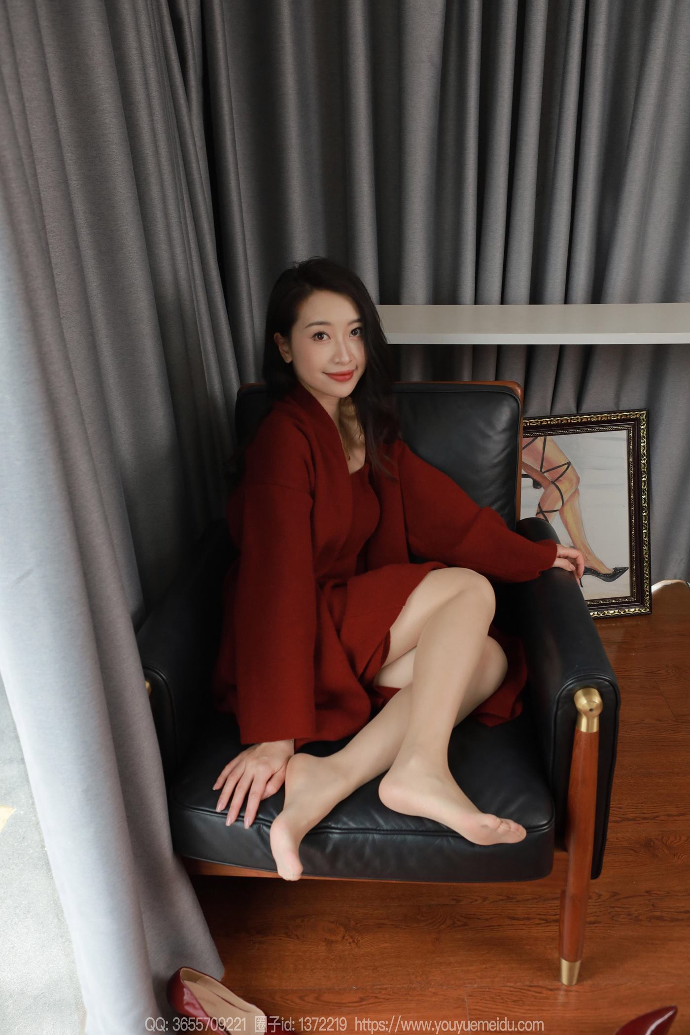 图片[43]-[IESS异思趣向] 2025.01.27 丝享家1961：小婕《红色针织裙（上）》[88P] – 速更版-美库