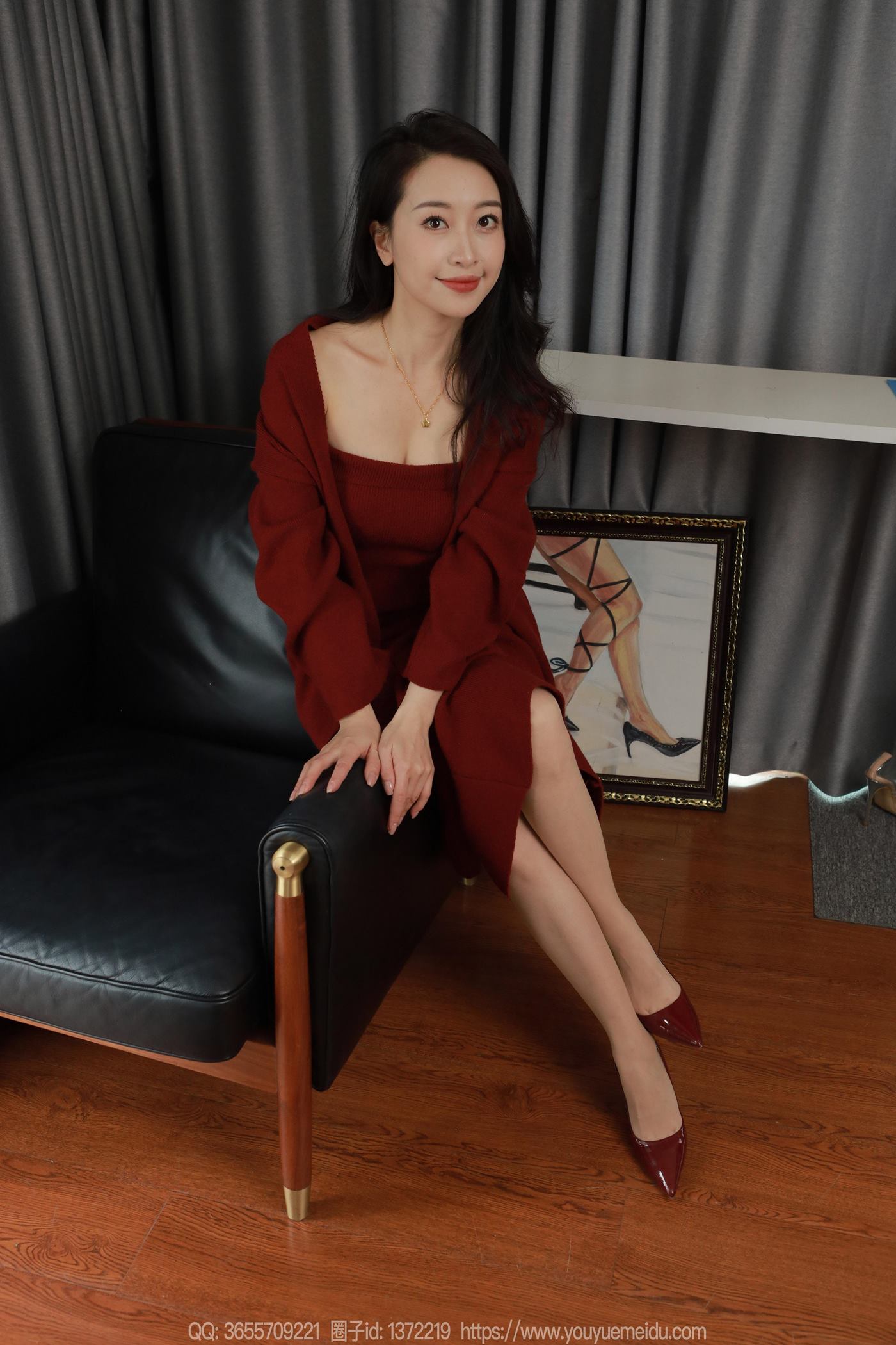 图片[44]-[IESS异思趣向] 2025.01.27 丝享家1961：小婕《红色针织裙（上）》[88P] – 速更版-美库