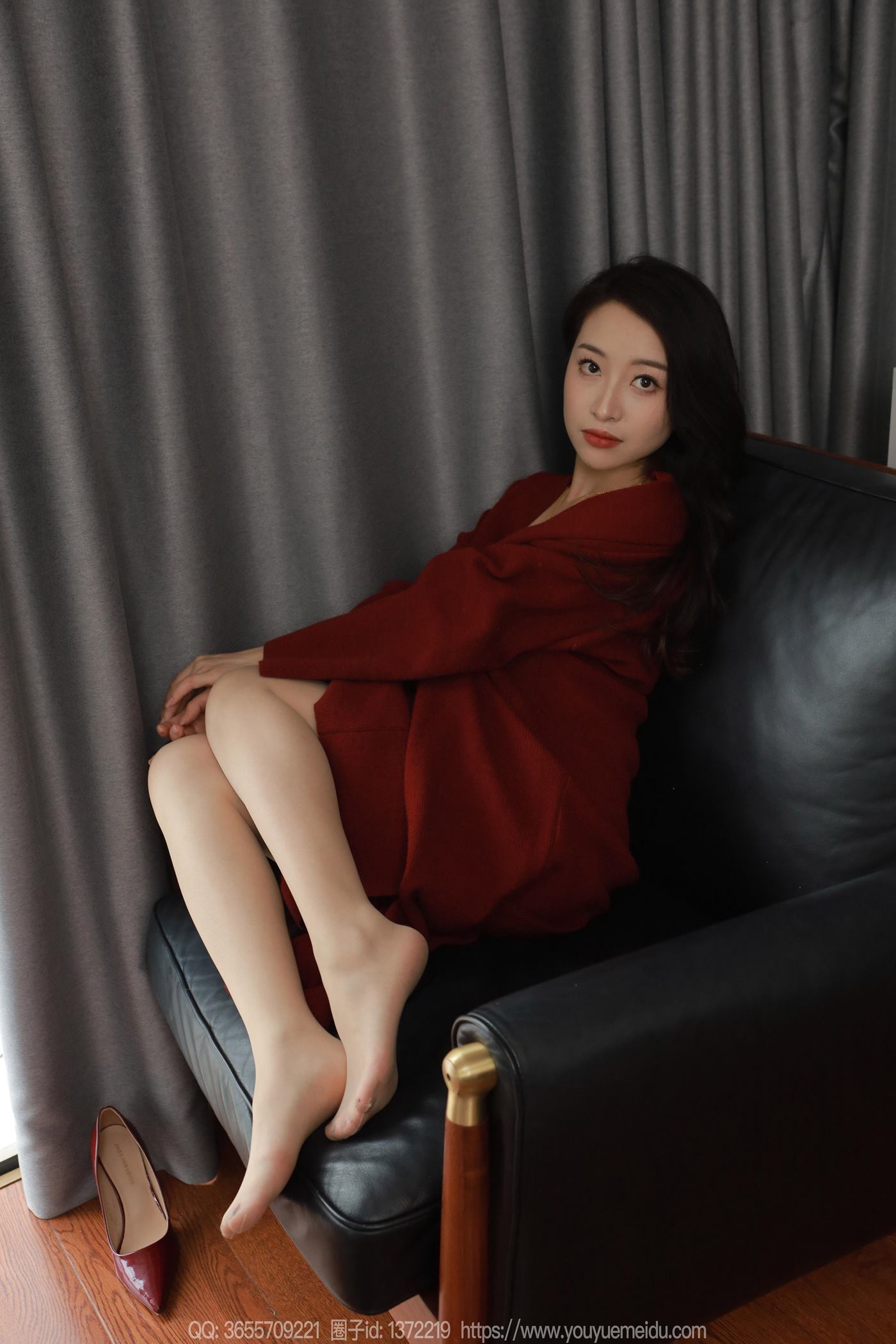 图片[61]-[IESS异思趣向] 2025.01.27 丝享家1961：小婕《红色针织裙（上）》[88P] – 速更版-美库