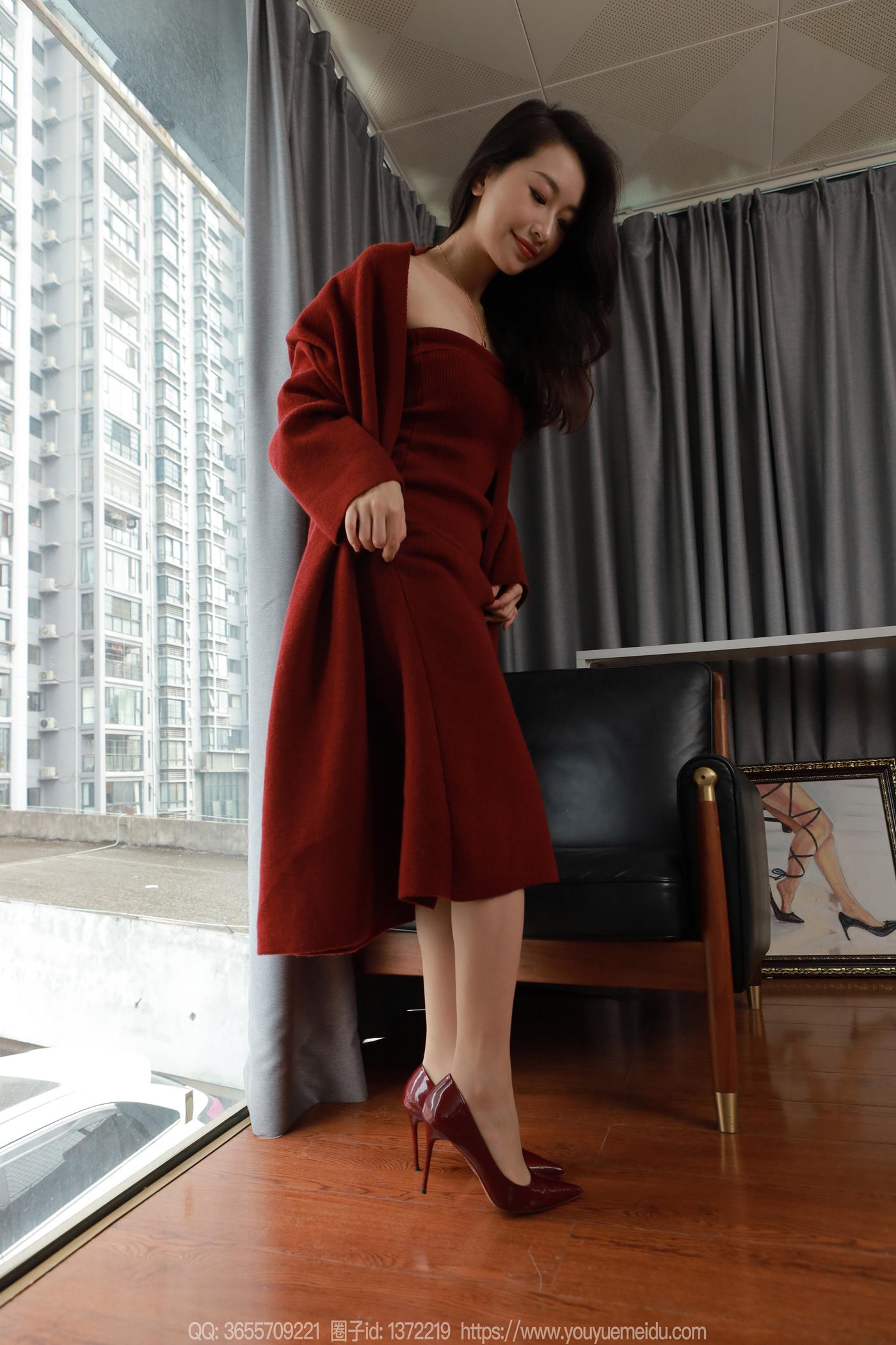 图片[86]-[IESS异思趣向] 2025.01.27 丝享家1961：小婕《红色针织裙（上）》[88P] – 速更版-美库