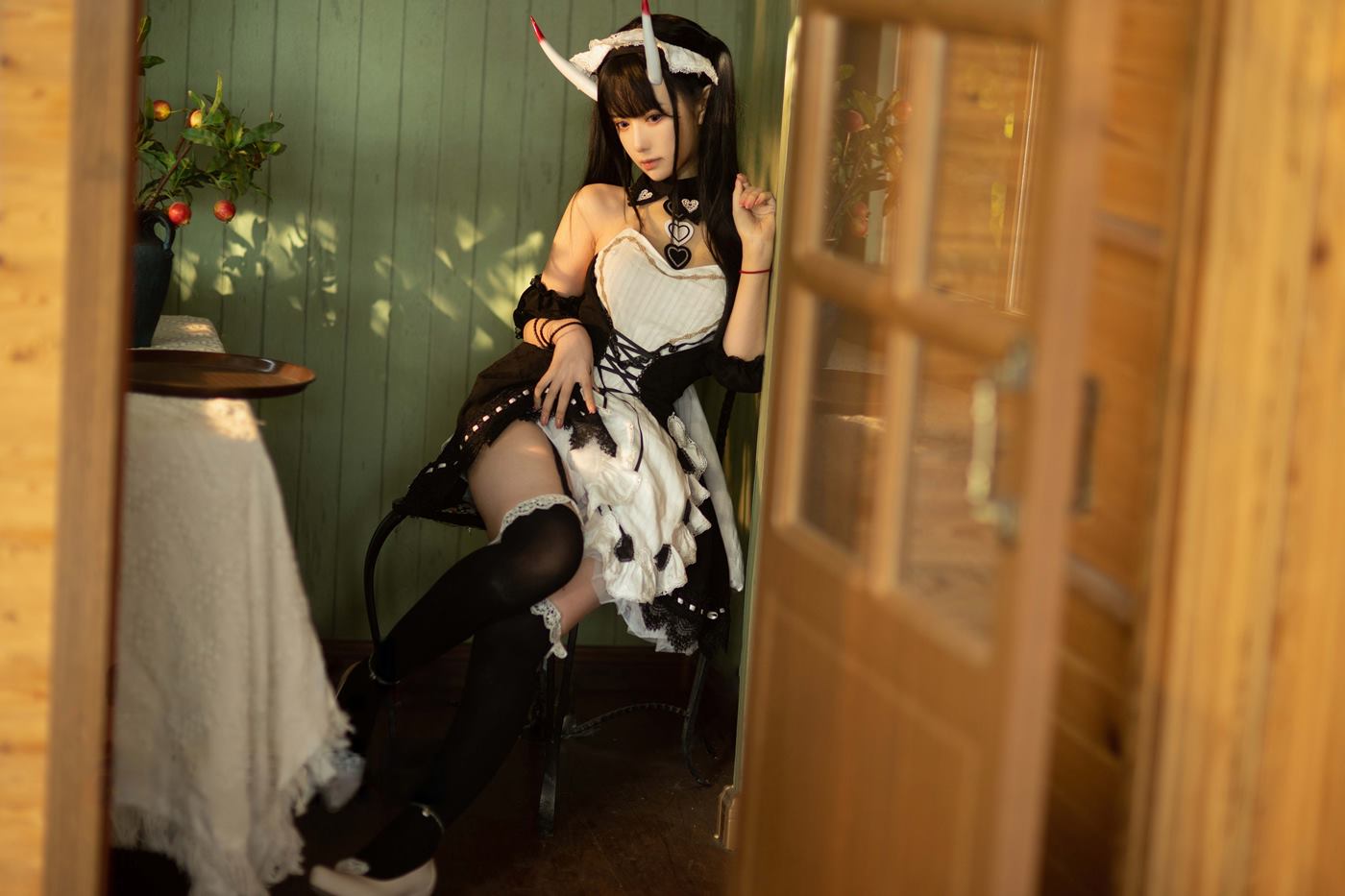 图片[20]-Shika小鹿鹿  – 能代女仆[44P] – 速更版-美库