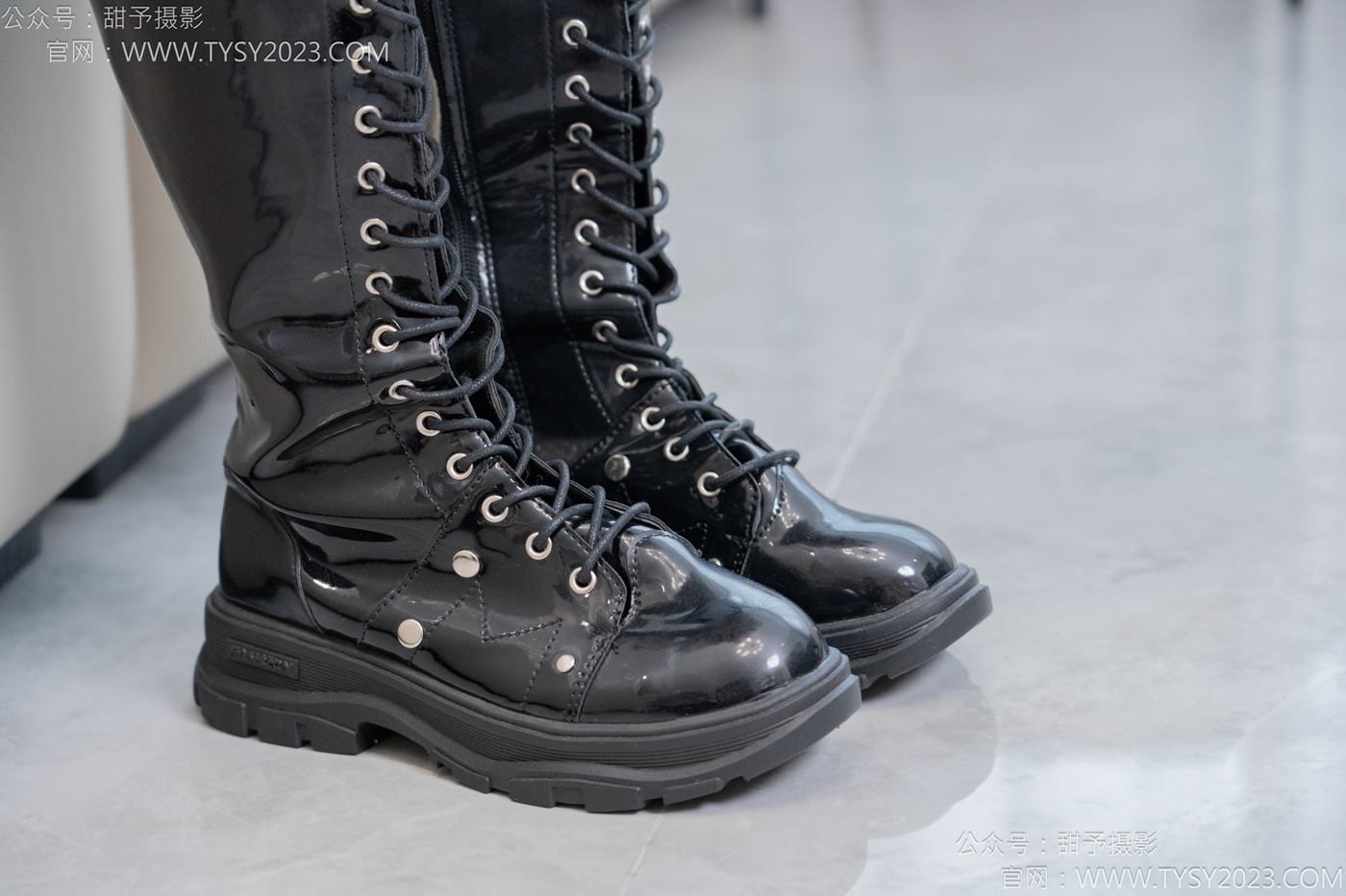 图片[19]-甜予摄影 NO.121 澜澜-长靴、黑丝[105P] – 速更版-美库