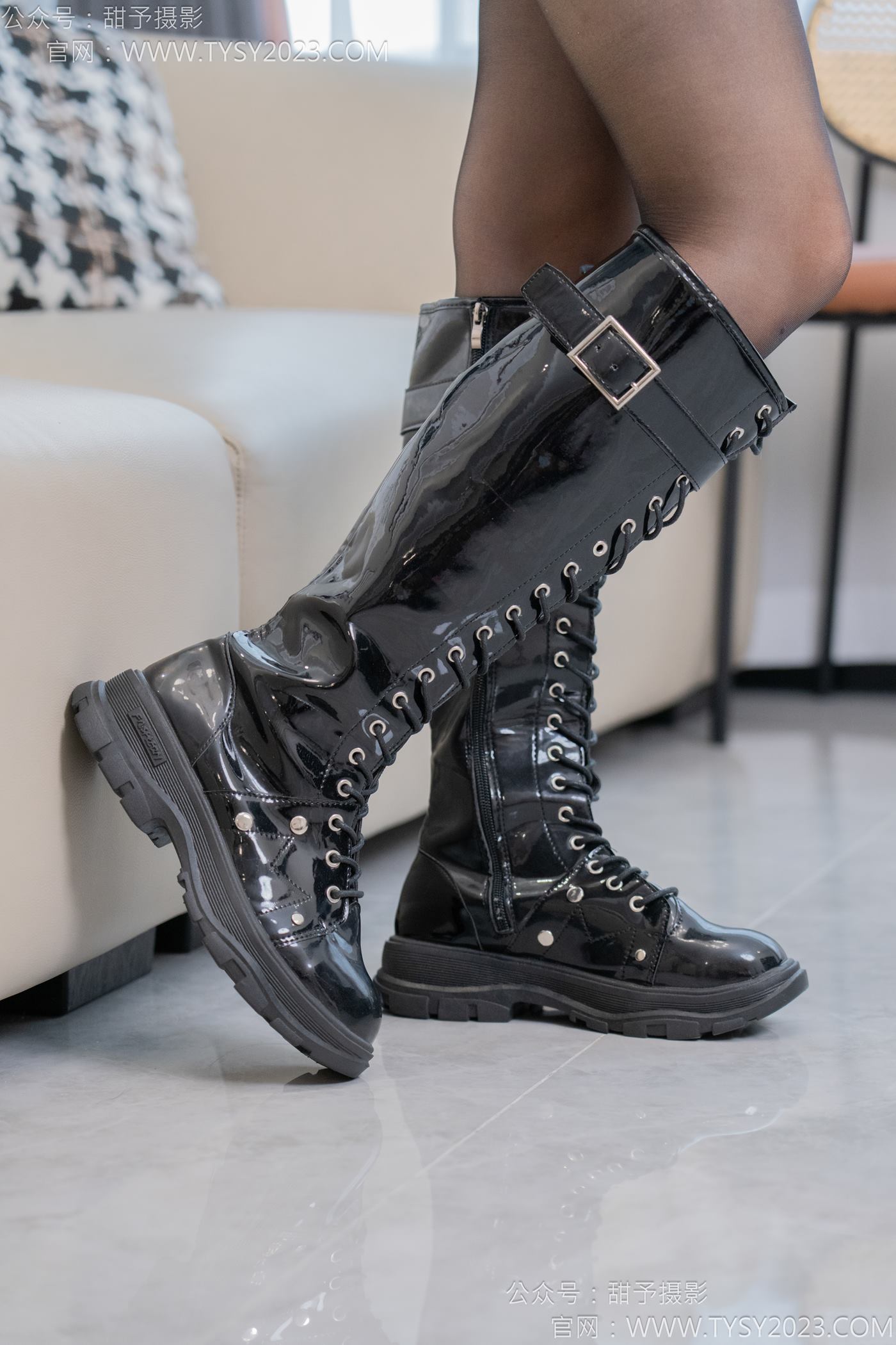 图片[21]-甜予摄影 NO.121 澜澜-长靴、黑丝[105P] – 速更版-美库