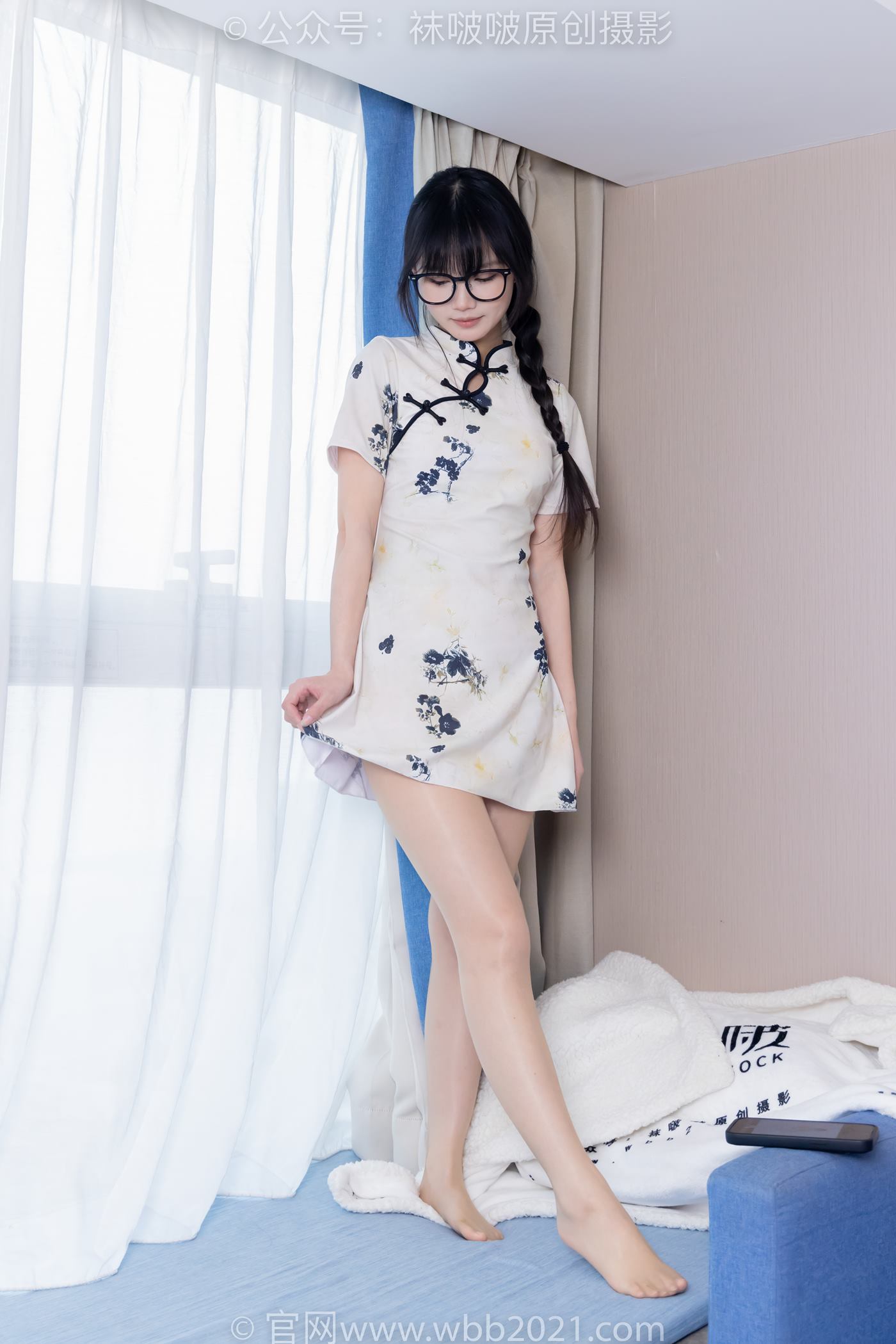 图片[27]-[BoBoSocks袜啵啵]NO.505 甜甜圈-低跟鞋、油亮肉丝、旗袍[140P] – 速更版-美库