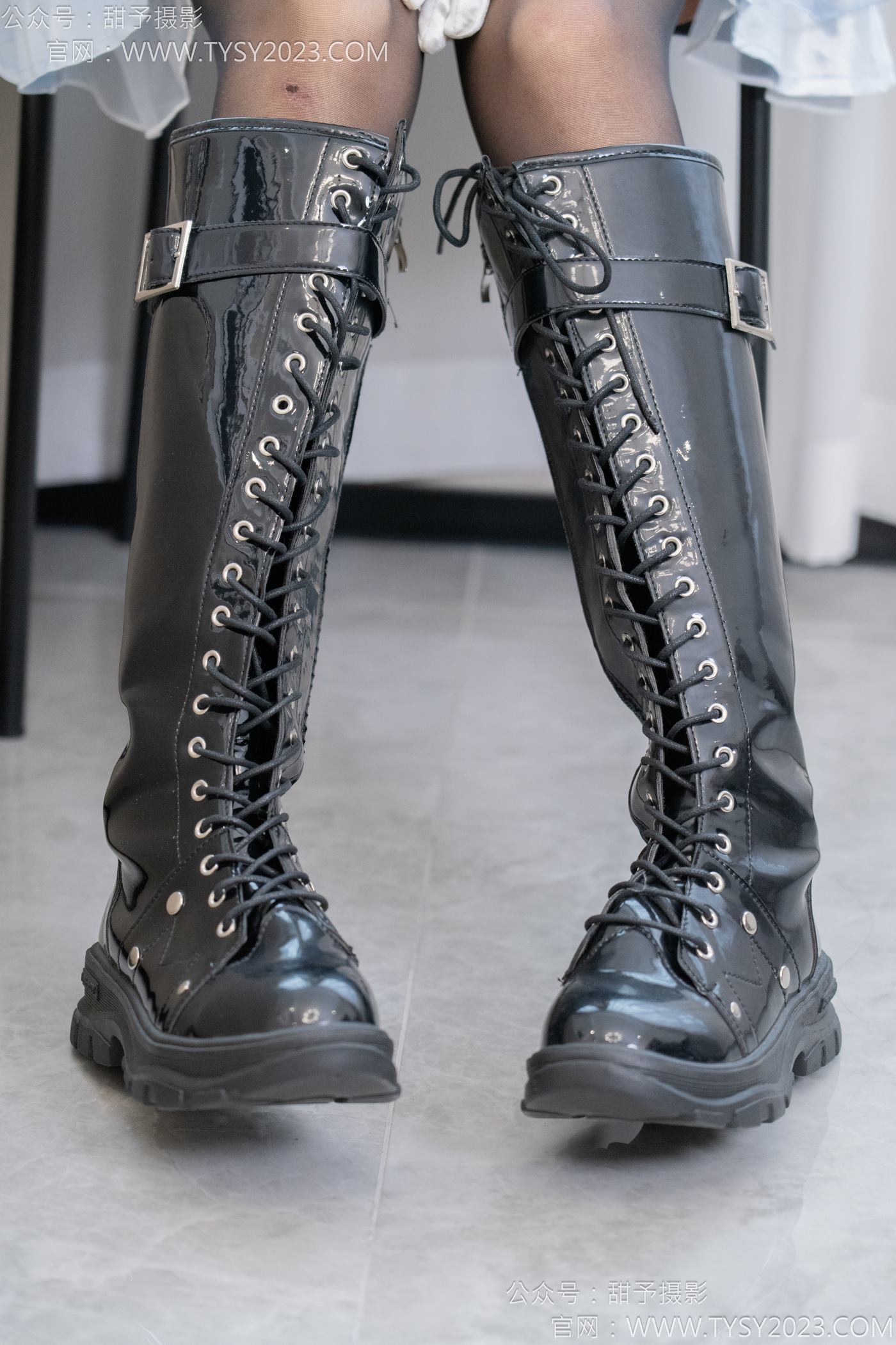 图片[38]-甜予摄影 NO.121 澜澜-长靴、黑丝[105P] – 速更版-美库