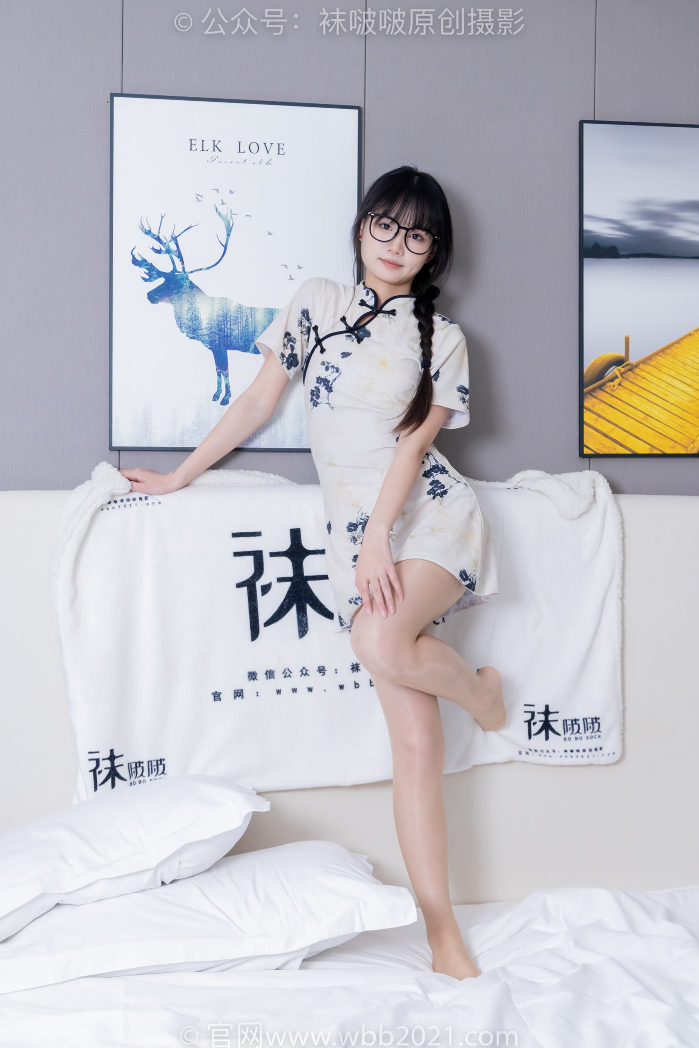 图片[29]-[BoBoSocks袜啵啵]NO.505 甜甜圈-低跟鞋、油亮肉丝、旗袍[140P] – 速更版-美库