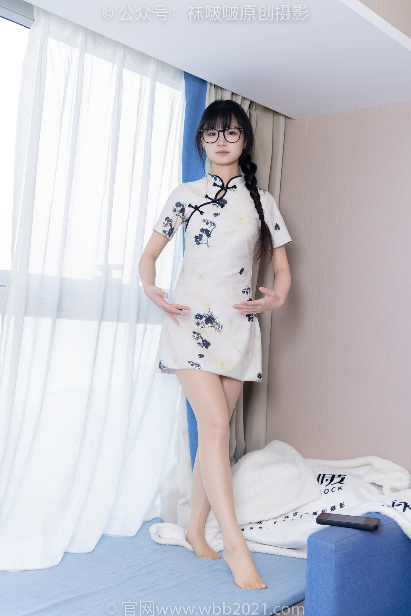 图片[31]-[BoBoSocks袜啵啵]NO.505 甜甜圈-低跟鞋、油亮肉丝、旗袍[140P] – 速更版-美库