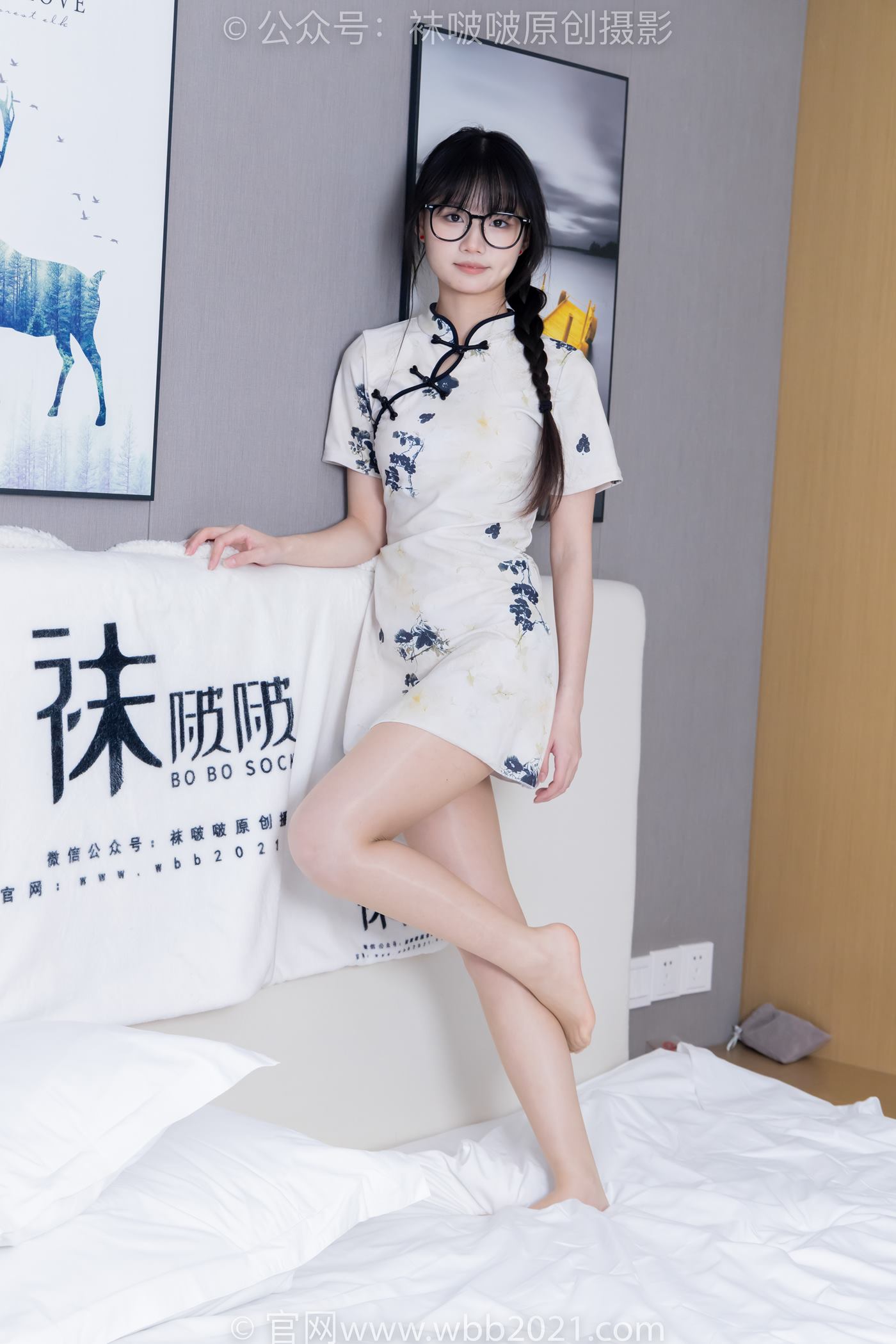 图片[32]-[BoBoSocks袜啵啵]NO.505 甜甜圈-低跟鞋、油亮肉丝、旗袍[140P] – 速更版-美库