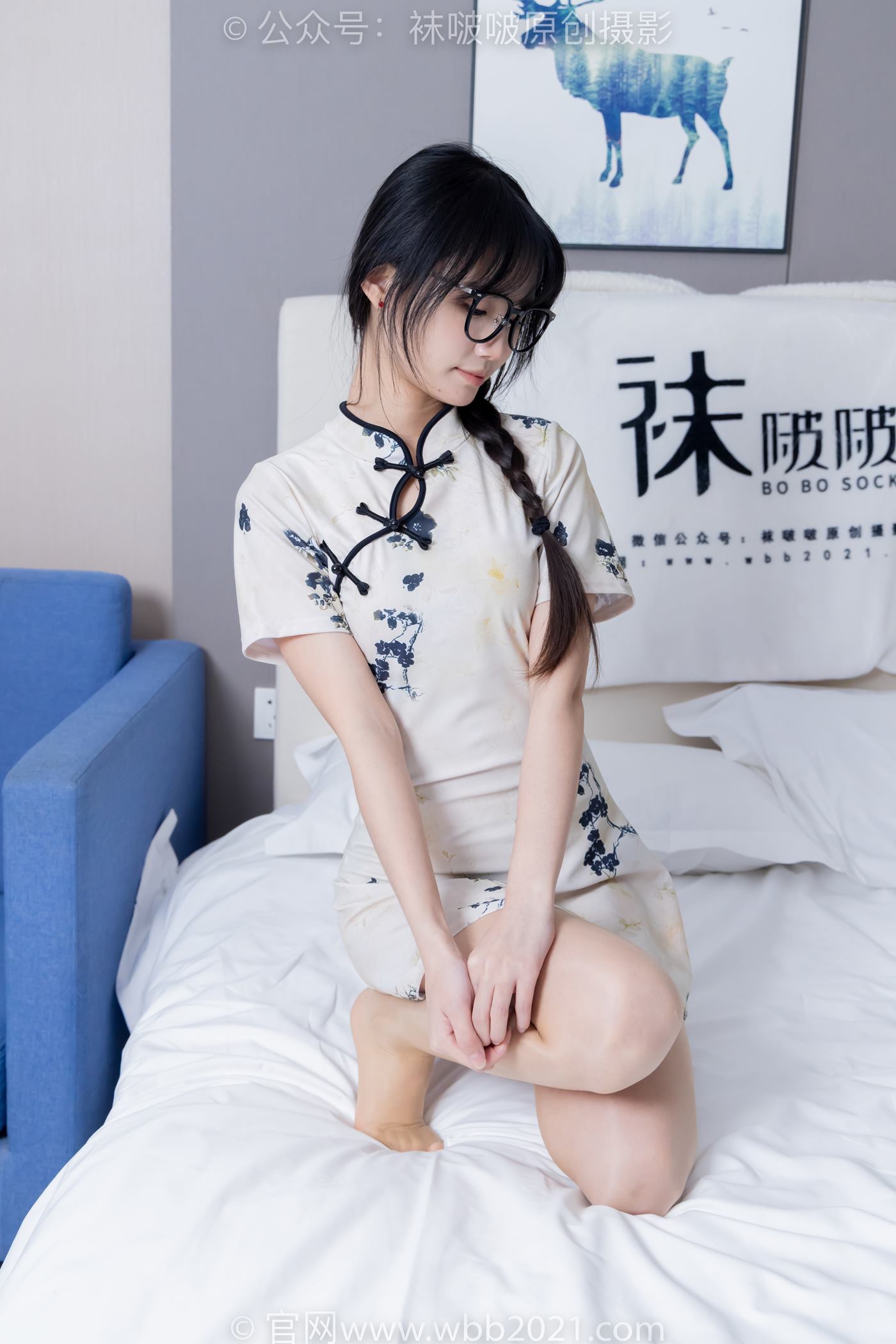 图片[33]-[BoBoSocks袜啵啵]NO.505 甜甜圈-低跟鞋、油亮肉丝、旗袍[140P] – 速更版-美库