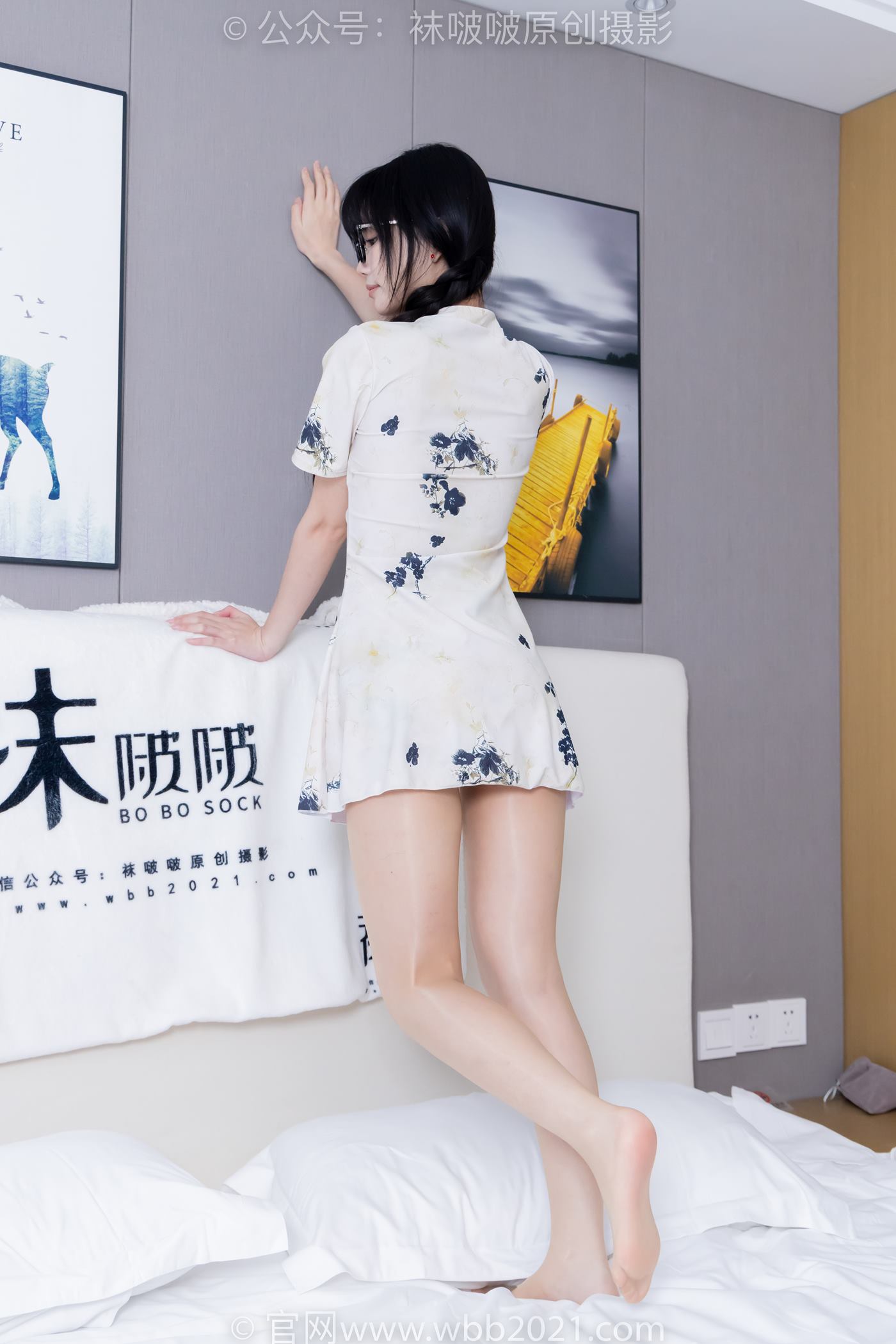 图片[47]-[BoBoSocks袜啵啵]NO.505 甜甜圈-低跟鞋、油亮肉丝、旗袍[140P] – 速更版-美库