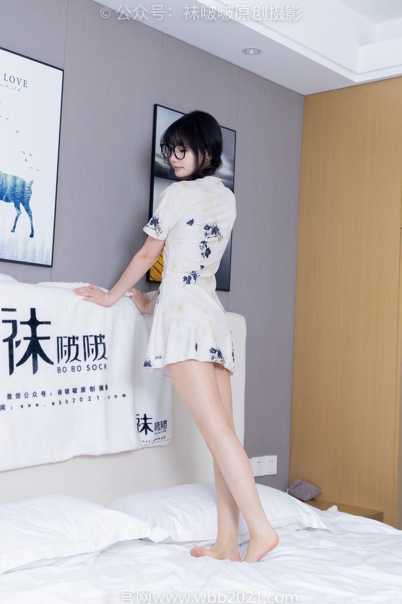 图片[50]-[BoBoSocks袜啵啵]NO.505 甜甜圈-低跟鞋、油亮肉丝、旗袍[140P] – 速更版-美库