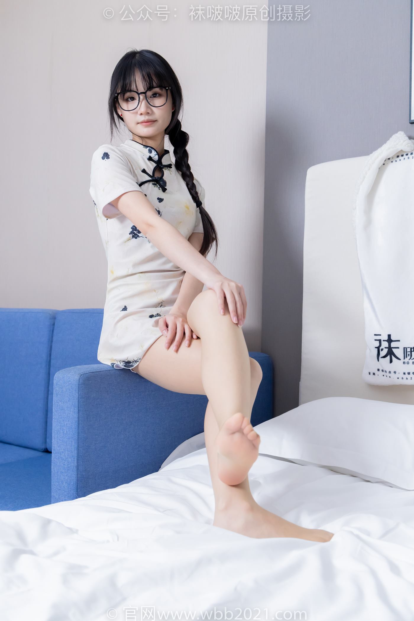 图片[51]-[BoBoSocks袜啵啵]NO.505 甜甜圈-低跟鞋、油亮肉丝、旗袍[140P] – 速更版-美库