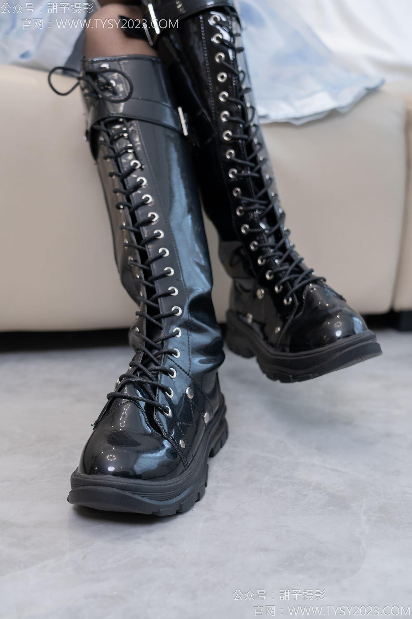 图片[105]-甜予摄影 NO.121 澜澜-长靴、黑丝[105P] – 速更版-美库